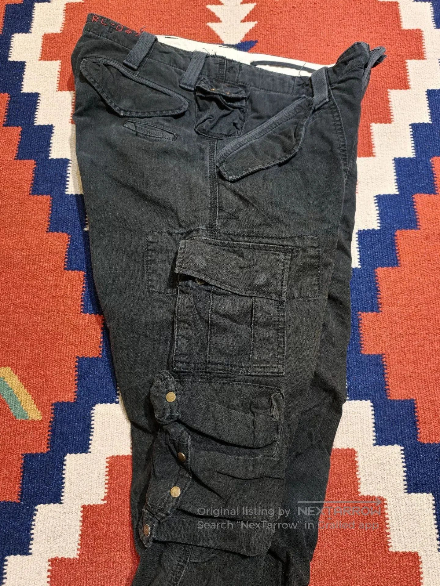 RRL Ralph Lauren RRL Ralph Lauren Cargo Paratrooper Pants. Size US 32 / EU 48 - 3 Thumbnail
