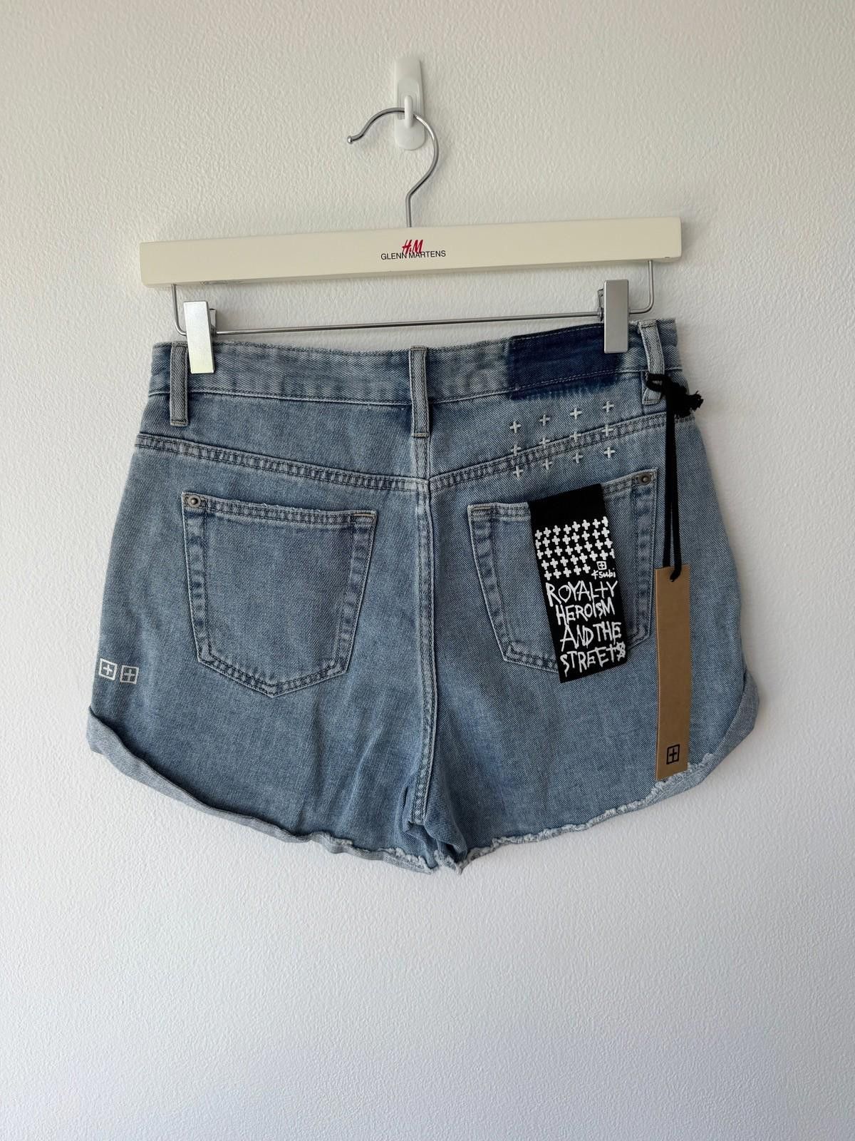 Ksubi new ksubi womens denim rollin out short authentik blue 26 s Size 26" / US 2 / IT 38 - 3 Thumbnail