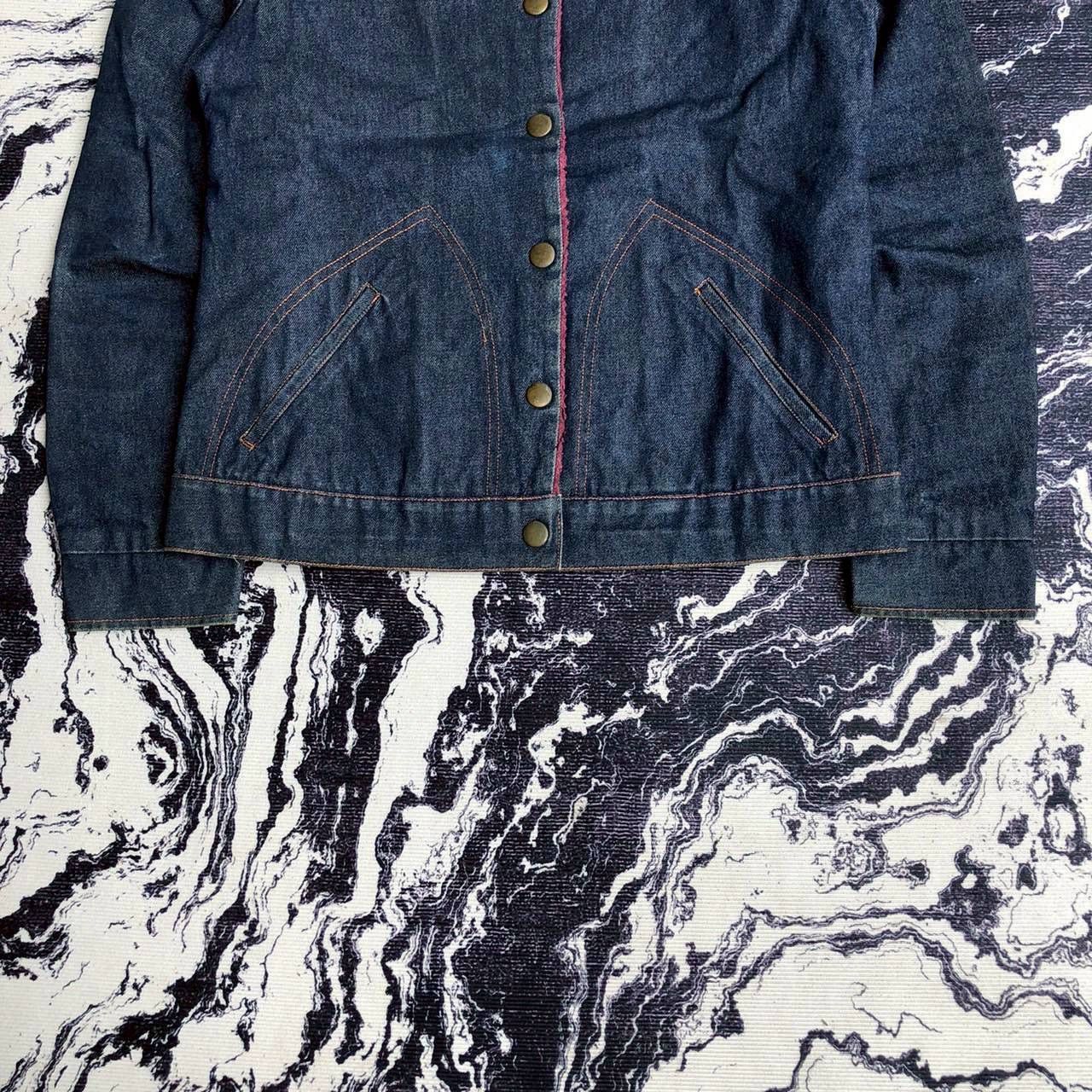 Hysteric Glamour Vintage Y2K Hysteric Glamour Denim Sherpa Jacket Size US S / EU 44-46 / 1 - 3 Thumbnail
