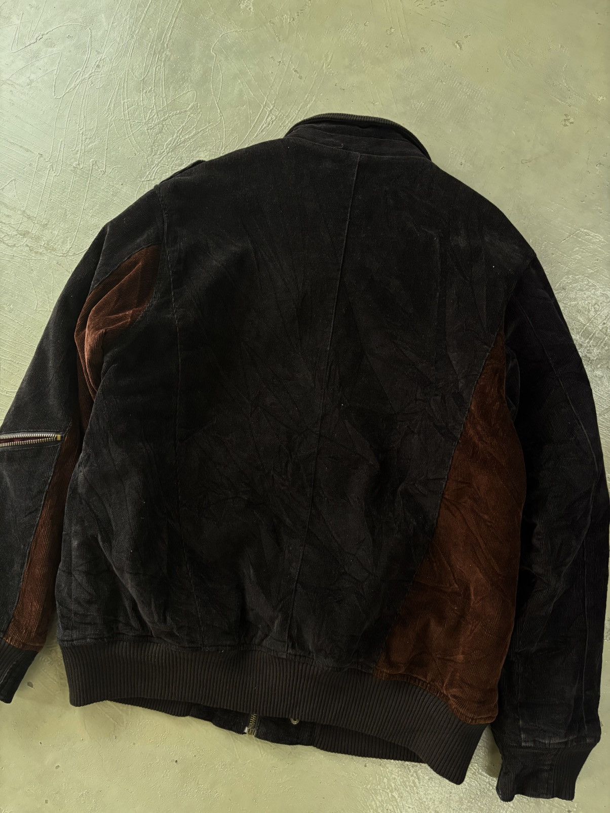 14th Addiction AMP Manydope Corduroy Bomber Issey Miyake Patchwork Style Size US M / EU 48-50 / 2 - 11 Thumbnail