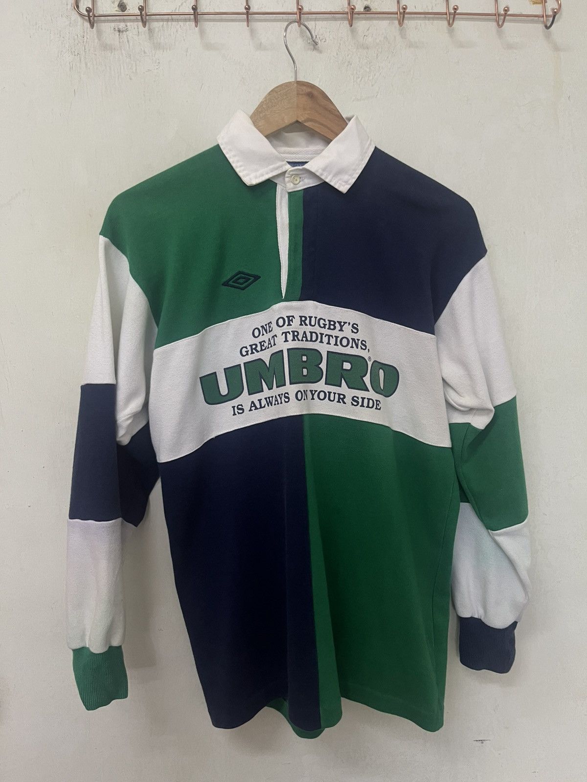 Umbro Umbro polo x vintage Size US M / EU 48-50 / 2 - 1 Thumbnail