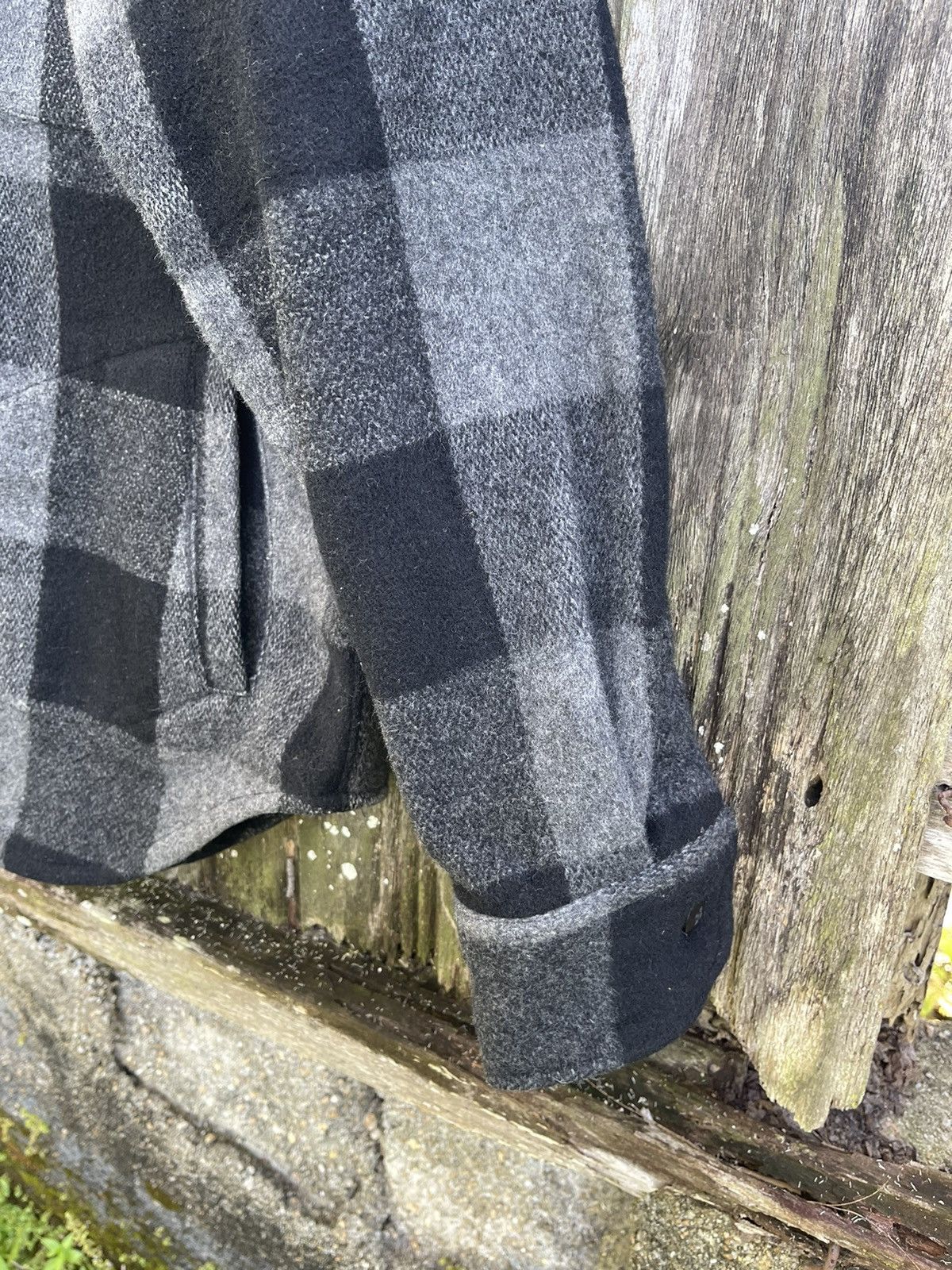 Beams Plus BEAMS Japan Wool Blend Check Shirt Jacket (S) Size US S / EU 44-46 / 1 - 9 Thumbnail