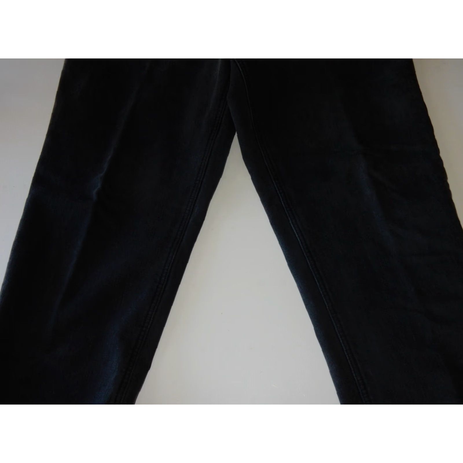 Lands' End Lands' End Men's Fleece Lined Black Denim Jeans Size 40x31 Straight Fit Casual Pants Size US 40 / EU 56 - 3 Thumbnail