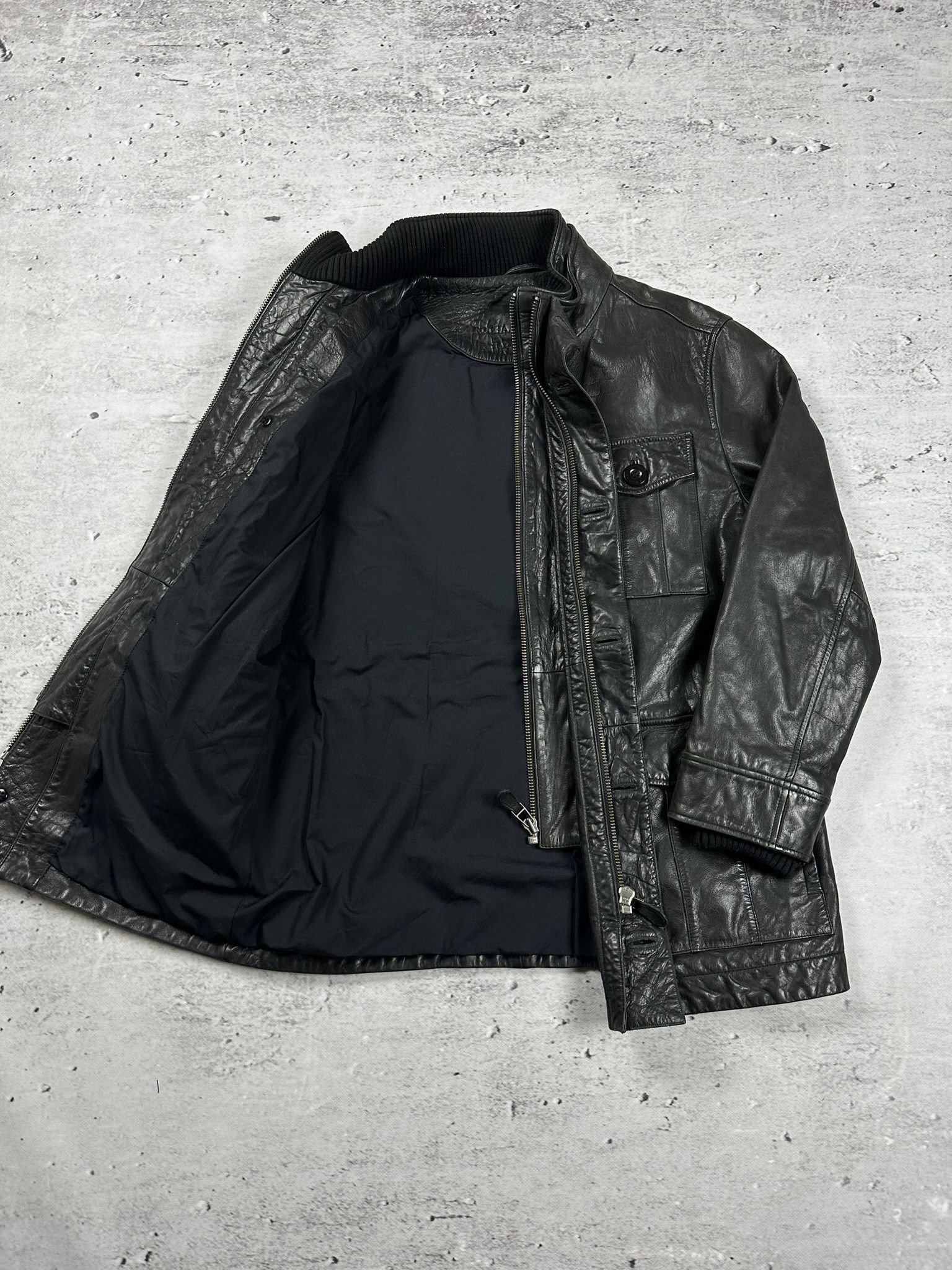 Vintage Rocha J Rocha leather avant garde jacket Size US L / EU 52-54 / 3 - 5 Thumbnail