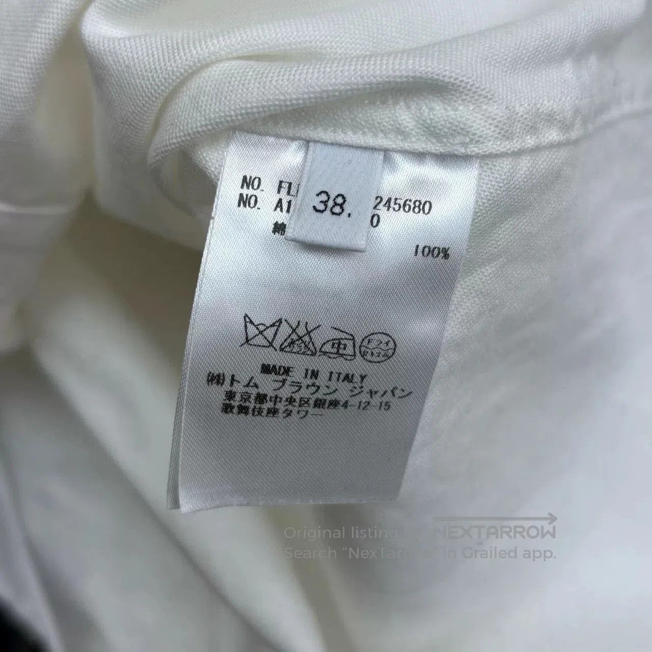 Thom Browne Thom Browne Long Sleeve Button. Size US M / EU 48-50 / 2 - 4 Thumbnail