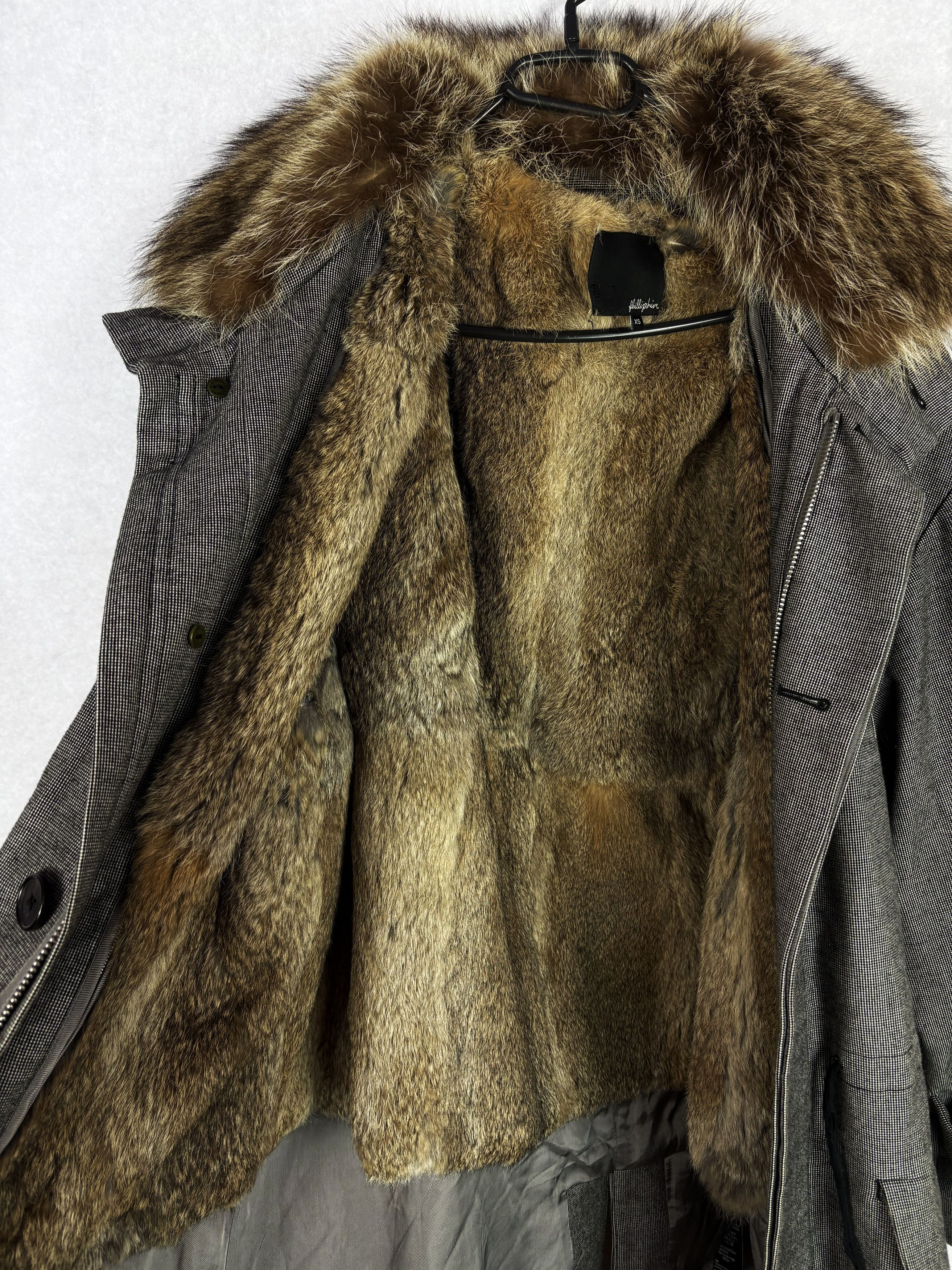 3.1 Phillip Lim 3.1 Philip Lim Parka Coat Rabbit Size XS / US 0-2 / IT 36-38 - 3 Thumbnail
