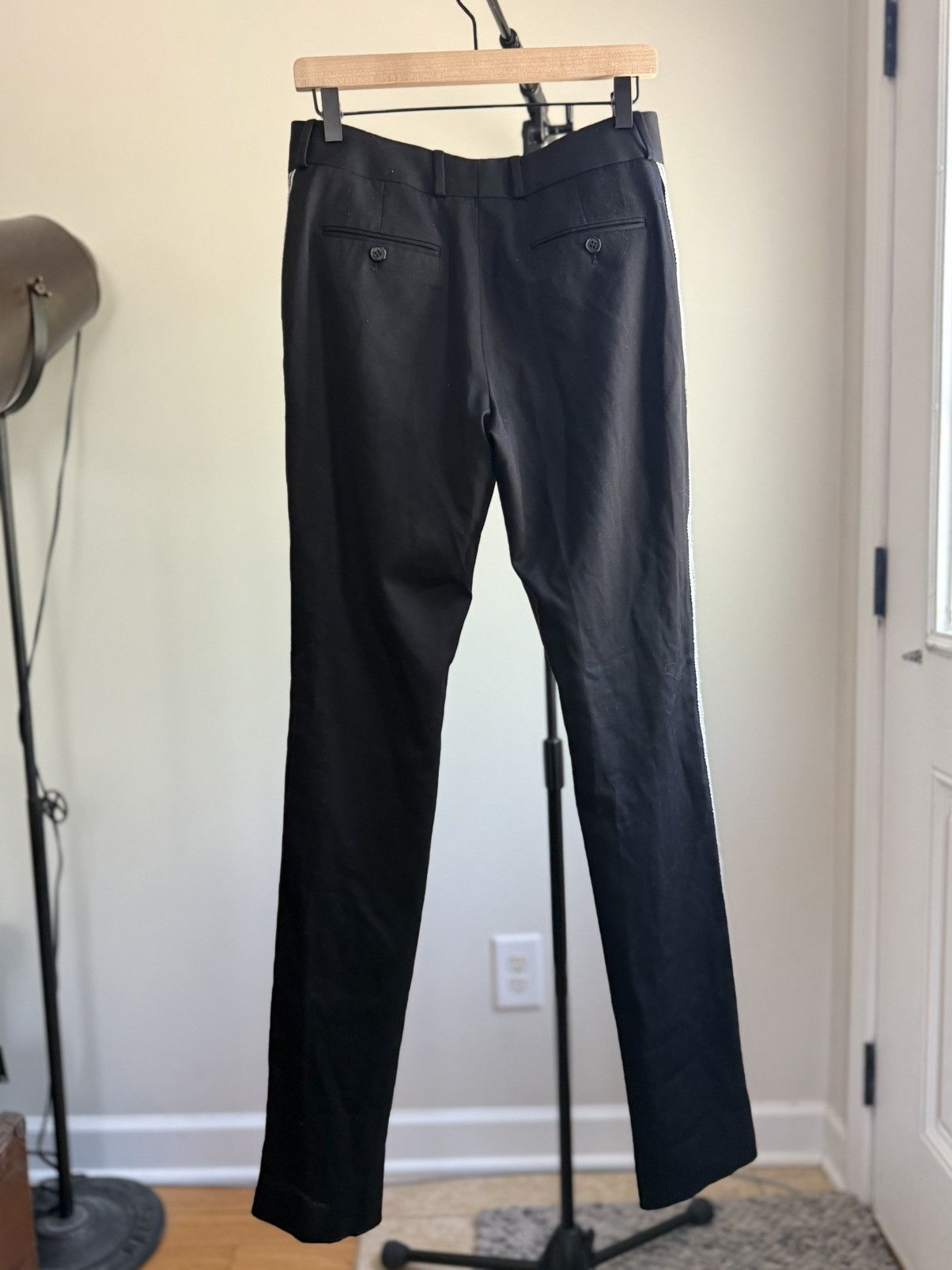 Saint Laurent Paris Saint Laurent Paris Striped Pants Size US 31 - 3 Thumbnail
