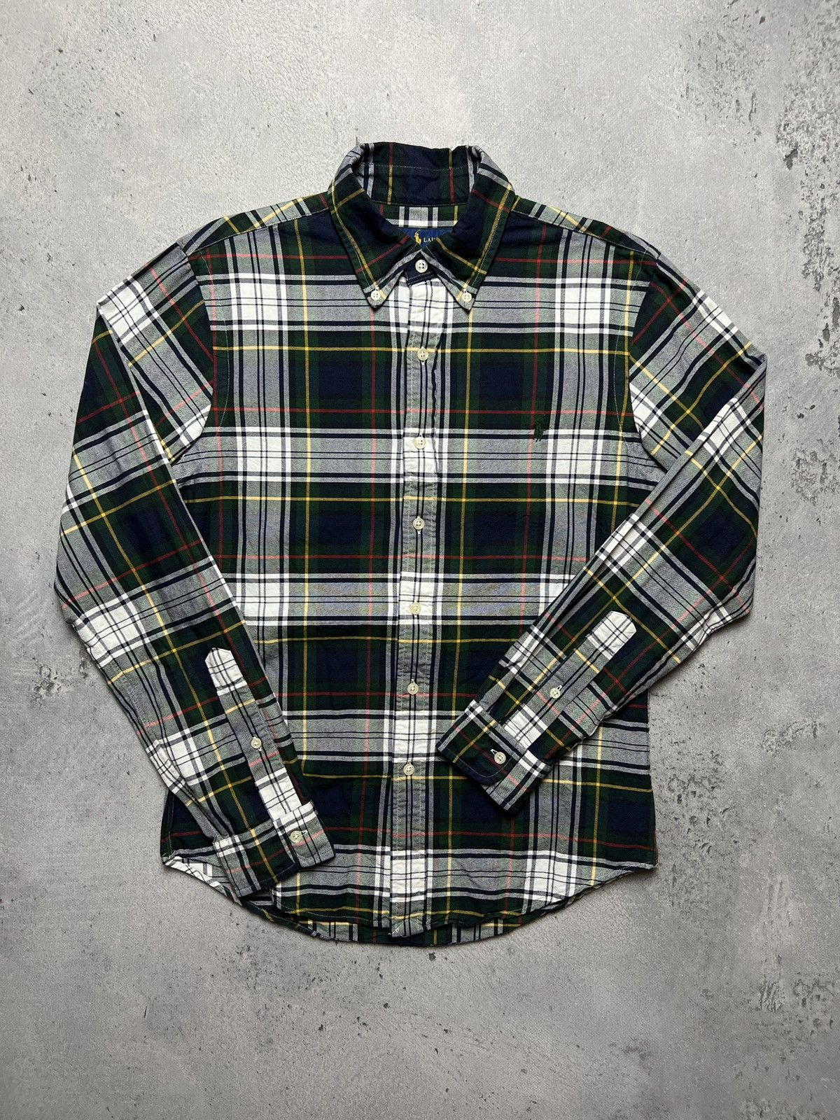 Polo Ralph Lauren Vintage Polo Ralph Lauren Button Up Plaid Shirt Y2K 90s 00s Size US S / EU 44-46 / 1 - 1 Thumbnail