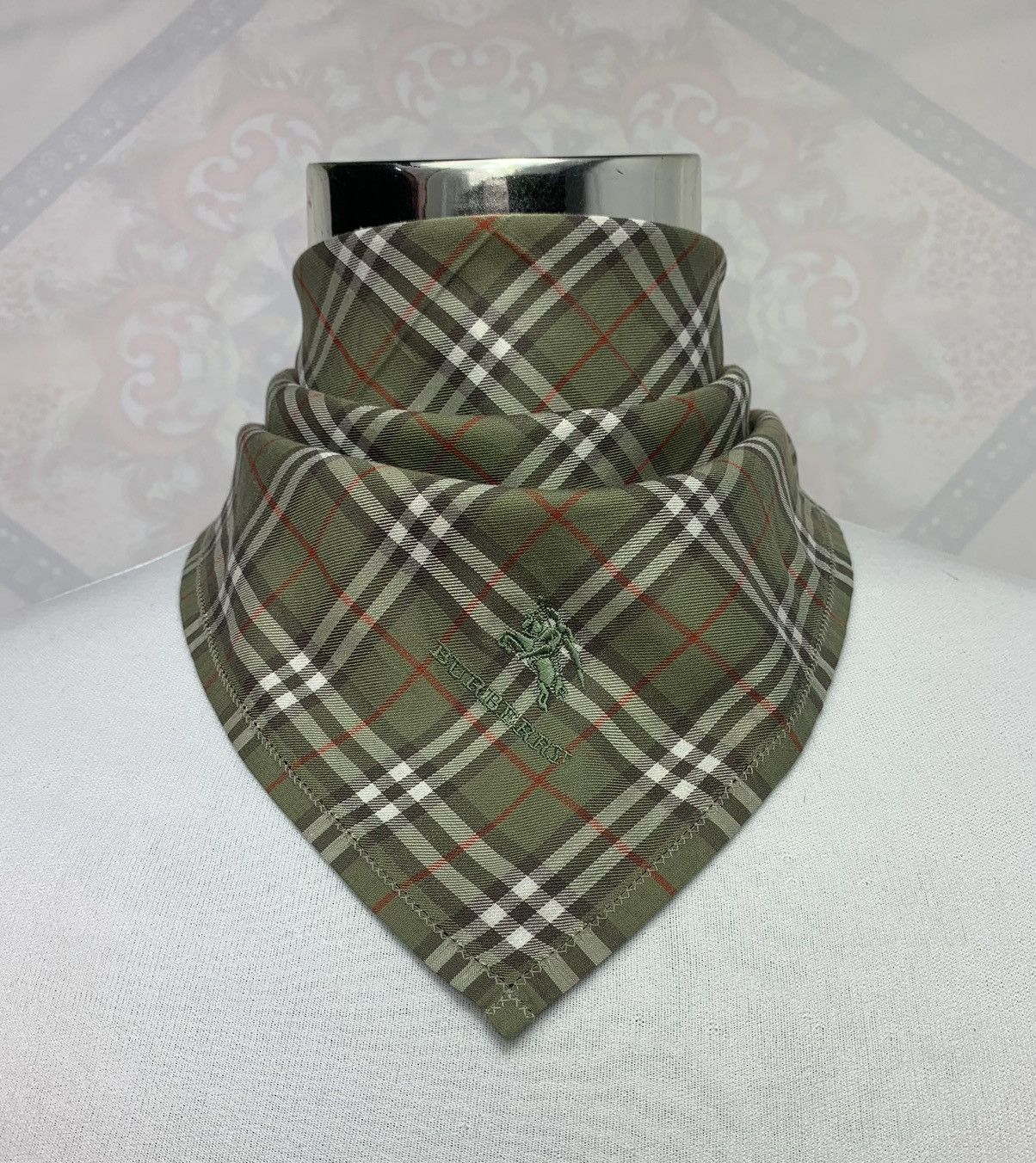 Burberry Vintage Burberry Handkerchief / Neckerchief / Bandana Size ONE SIZE - 1 Thumbnail
