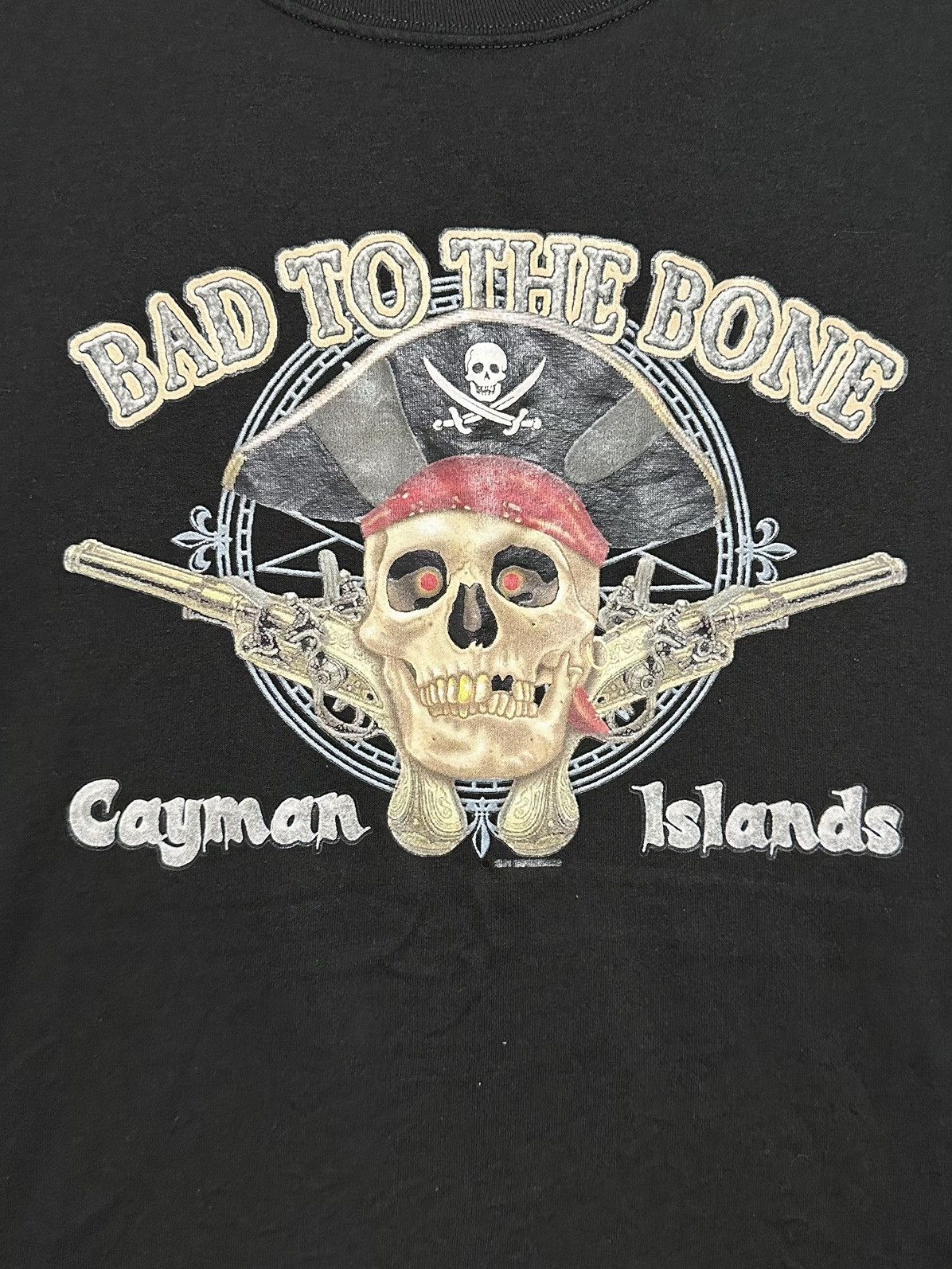 Hanes Pirate Skull shirt Size US XL / EU 56 / 4 - 2 Thumbnail