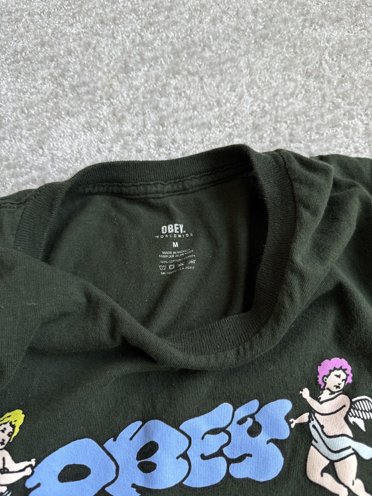 Obey Obey Angel Tee Size US M / EU 48-50 / 2 - 2 Thumbnail
