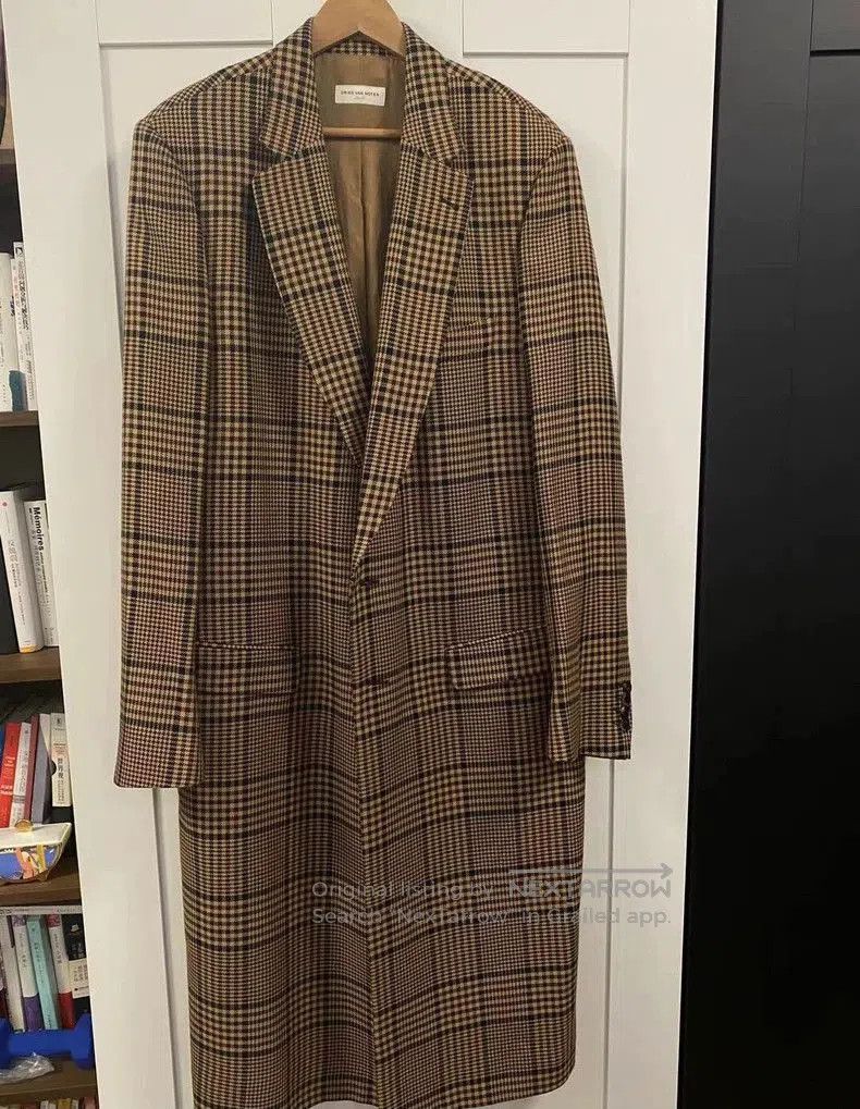 Dries Van Noten Dries Van Noten Plaid Wool Coat. Size US S / EU 44-46 / 1 - 3 Thumbnail