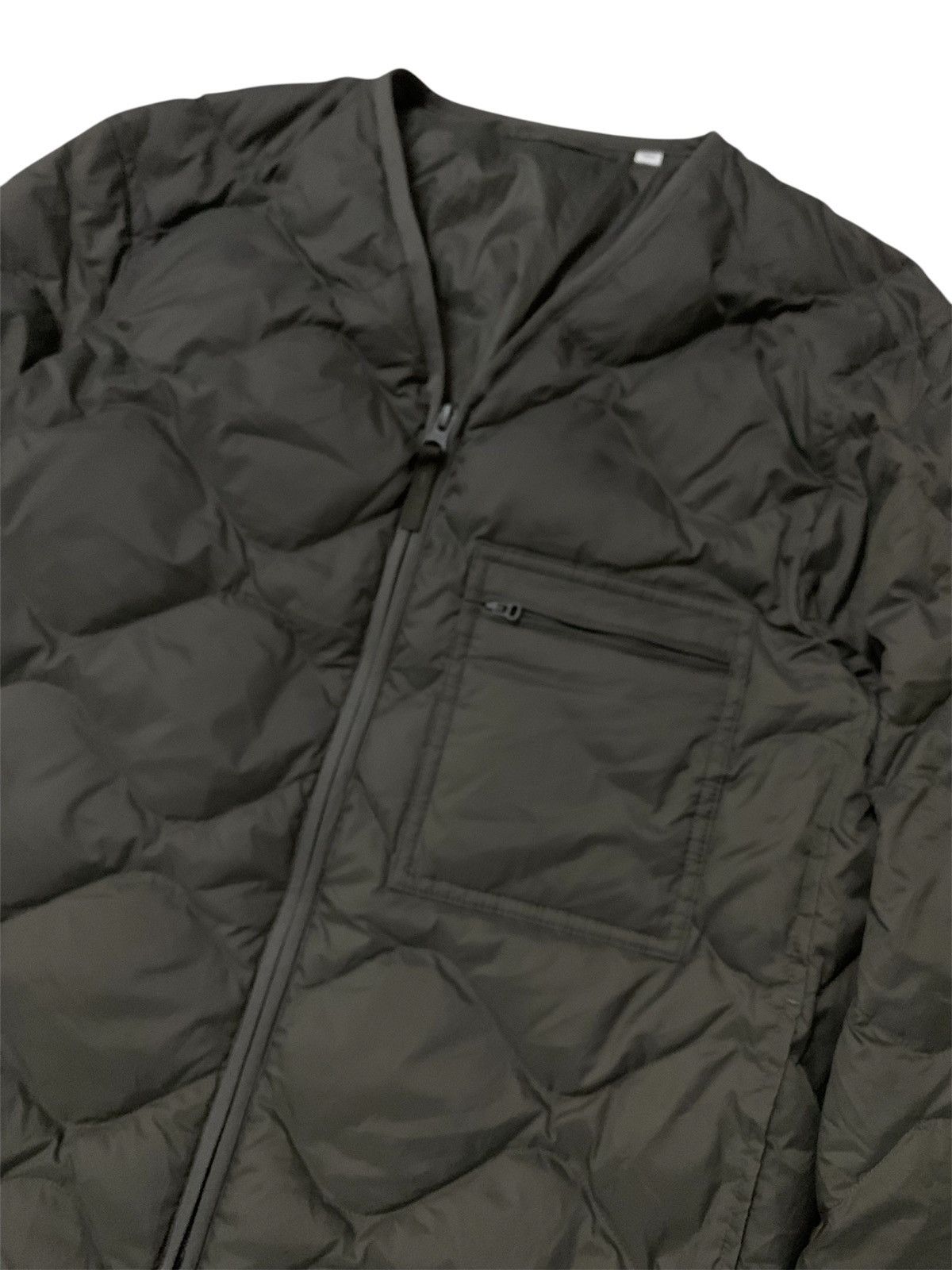 Lemaire 💥Uniqlo U Olive Green Down Jacket Size US S / EU 44-46 / 1 - 5 Thumbnail