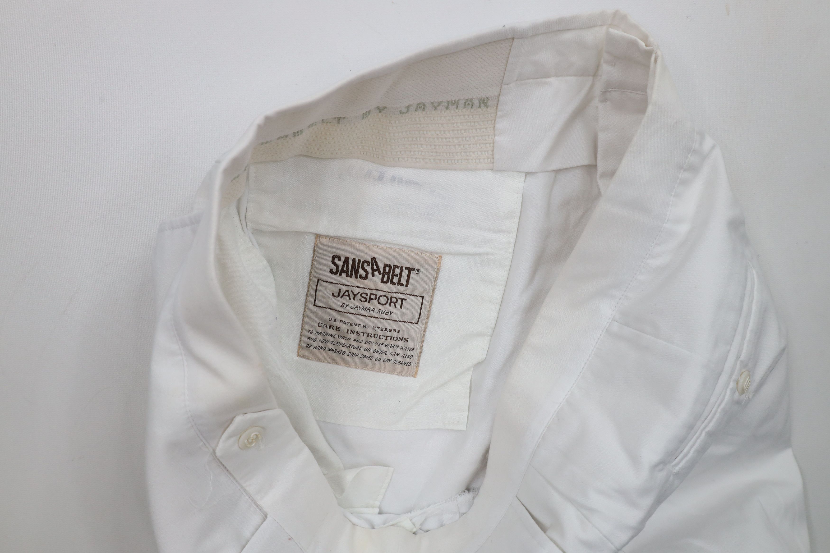 Vintage Vintage 70s Streetwear Flared Wide Leg Chino Pants White USA Size US 36 / EU 52 - 9 Thumbnail