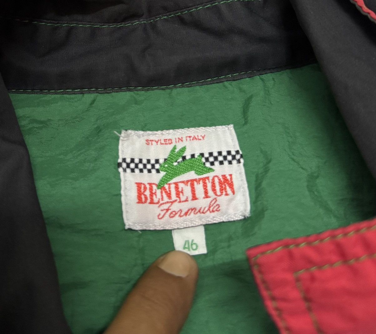 Benetton Rare BENETTON FORMULA Windbreaker/Jacket/Parka Size US XL / EU 56 / 4 - 9 Thumbnail