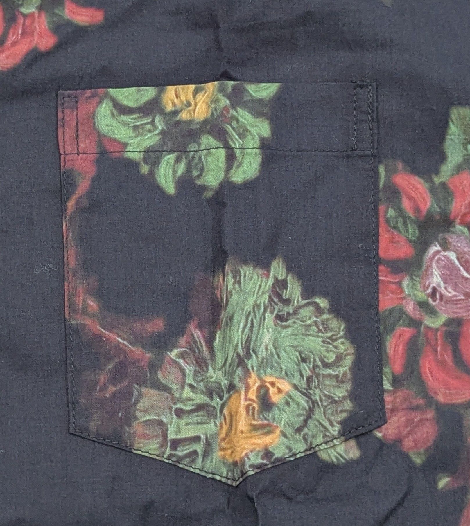 John Elliott JOHN ELLIOTT Floral LS Button Up Shirt Black 5 - 2XL Size US XXL / EU 58 / 5 - 3 Thumbnail