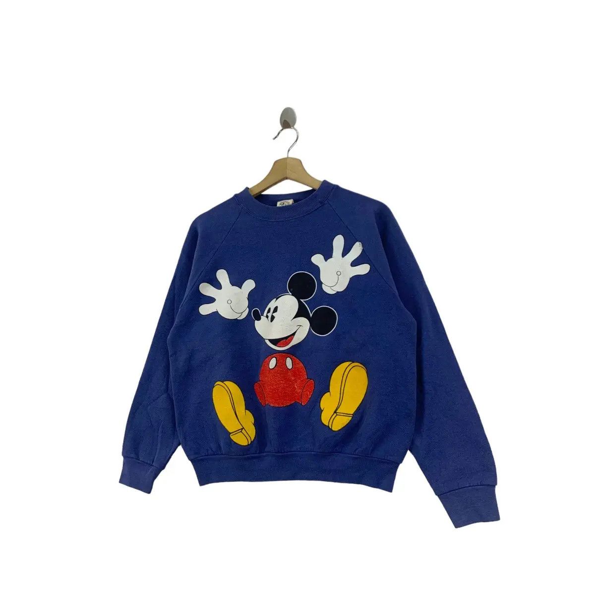Disney Vintage 80’ DISNEY MICKEY MOUSE Hand Up Disneyland Size M / US 6-8 / IT 42-44 - 6 Thumbnail