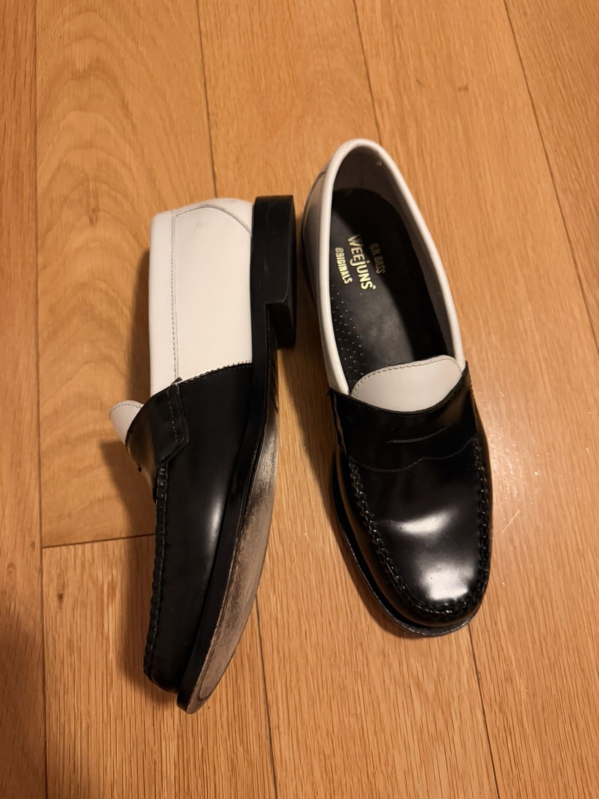 G.H. Bass & Co. Duo Color BLACK/WHITE Size US 9 / EU 42 - 3 Thumbnail