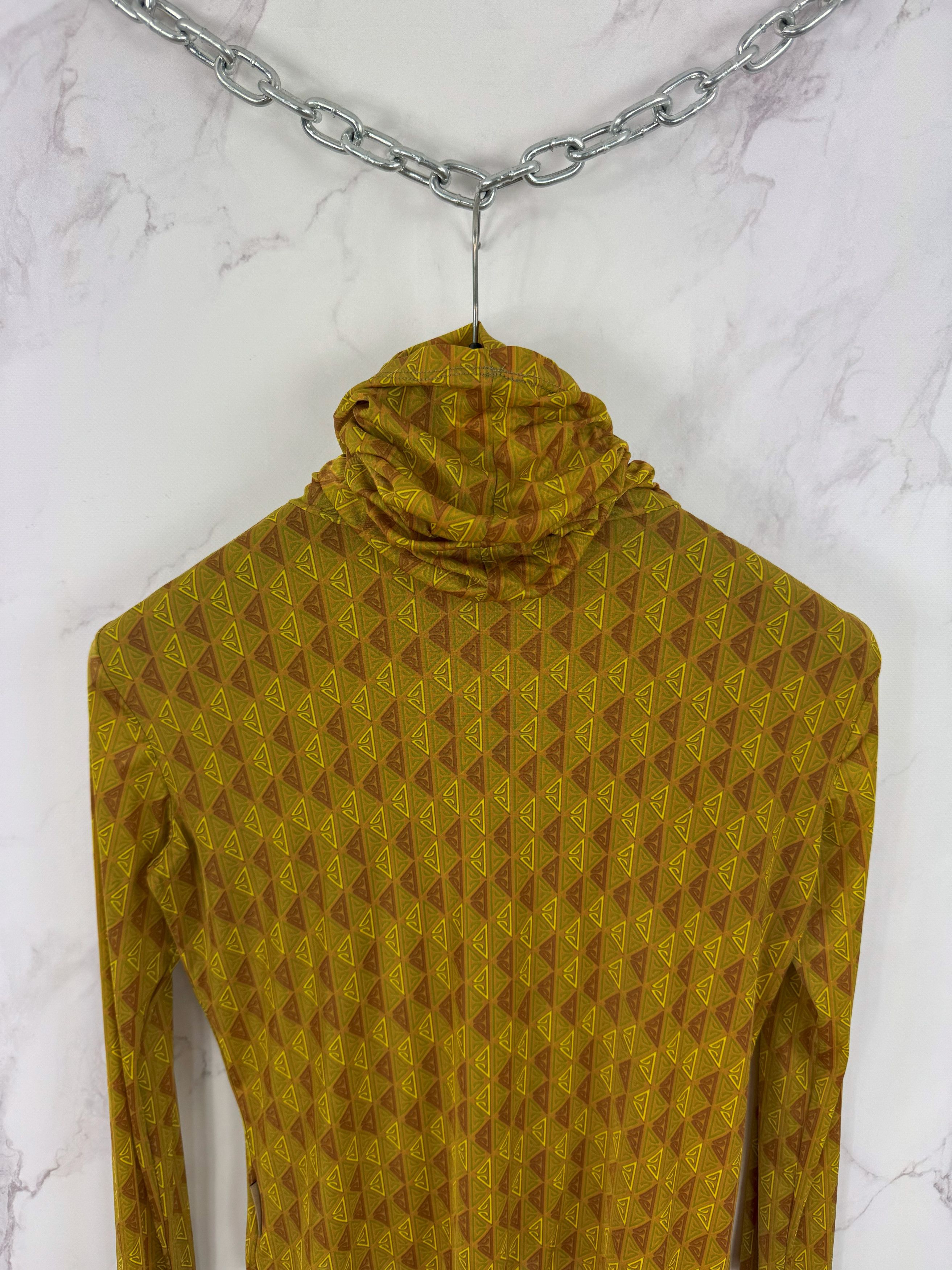 Gianfranco Ferre Vintage Gianfranco Ferre Jeans Jacquard Turtle Longsleeve Size S / US 4 / IT 40 - 5 Thumbnail
