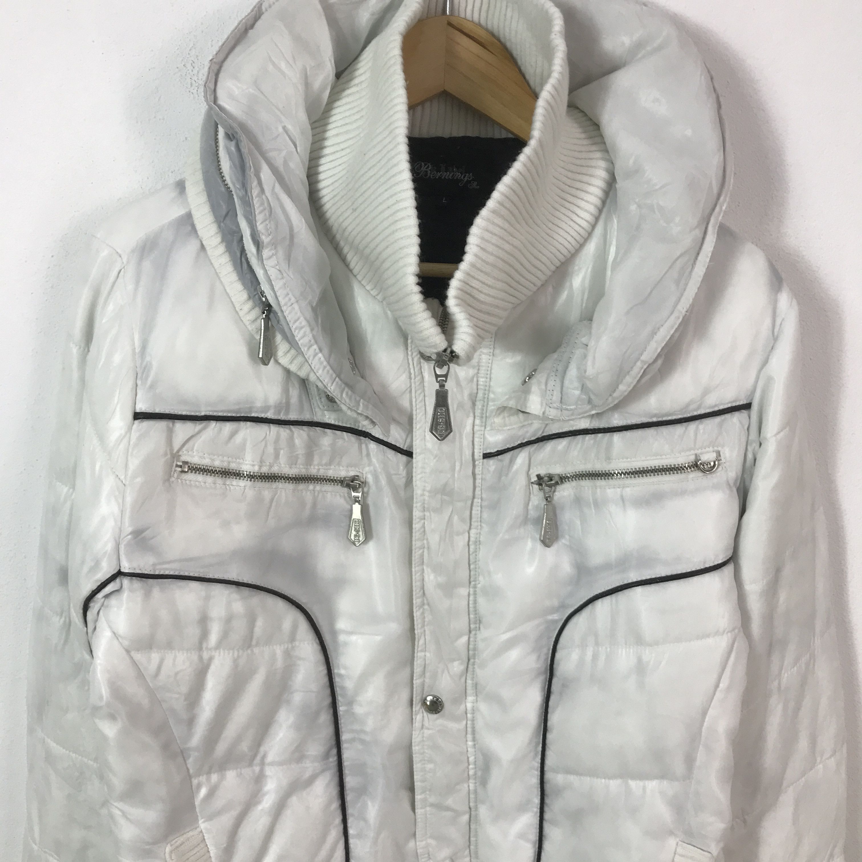 Japanese Brand Japanese Brand Bono Design Quilted jacket Size US L / EU 52-54 / 3 - 3 Thumbnail