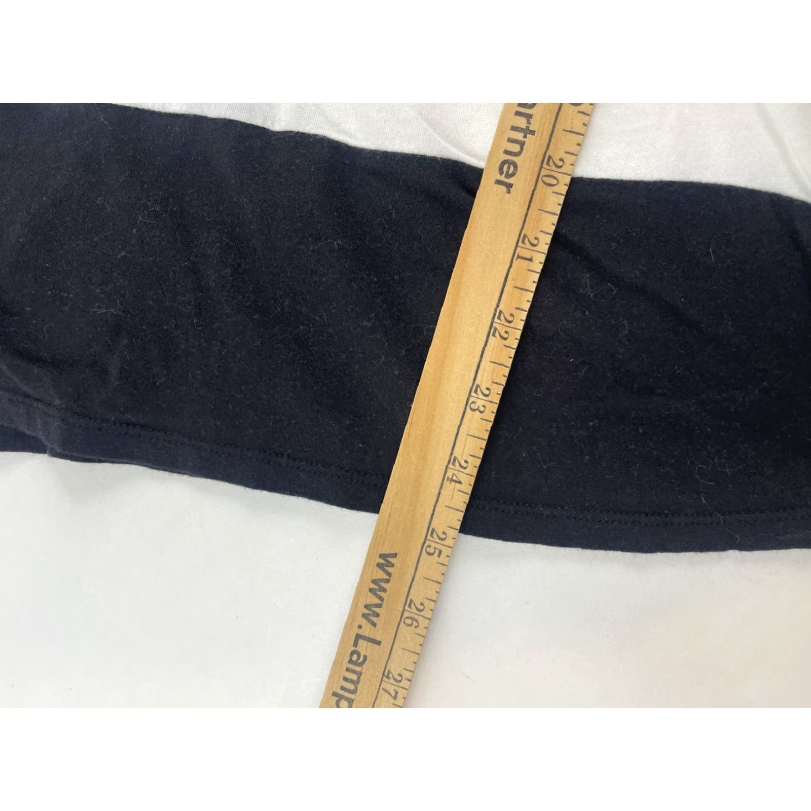 Forever 21 FOREVER 21 Shirt Women's L Black Long Sleeve Striped Boat Neck 3/4 Sleeve Size L / US 10 / IT 46 - 3 Thumbnail