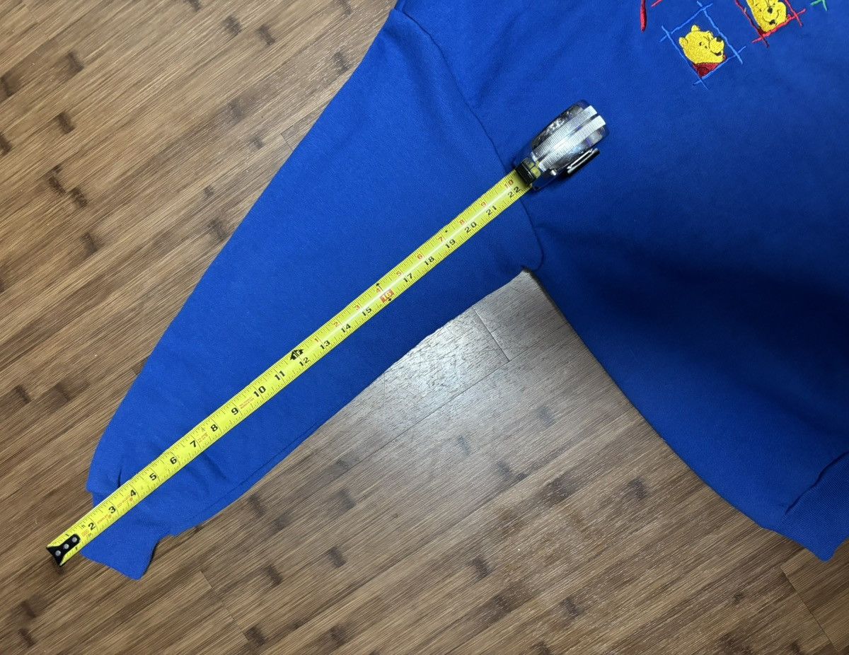 Disney Vintage Blue Pooh sweater Size US XL / EU 56 / 4 - 3 Thumbnail
