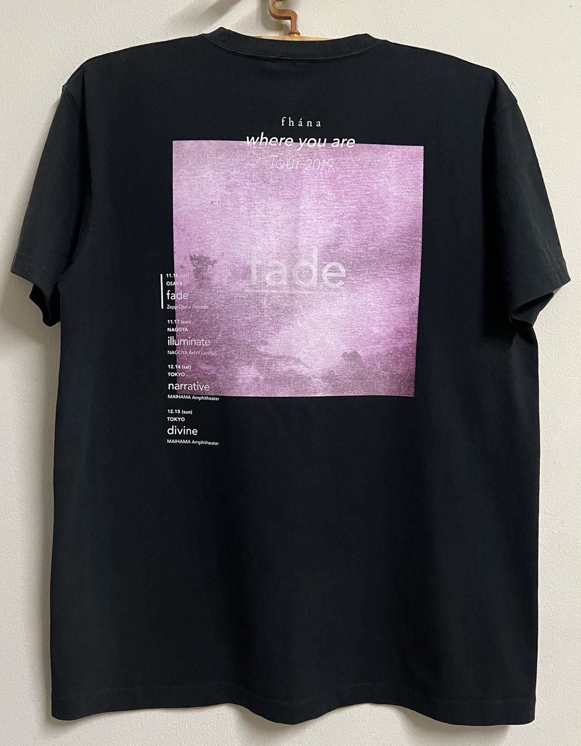 Band Tees Fhana Where You Are Tour 2019 Band Tee “fade” L Size US L / EU 52-54 / 3 - 2 Thumbnail