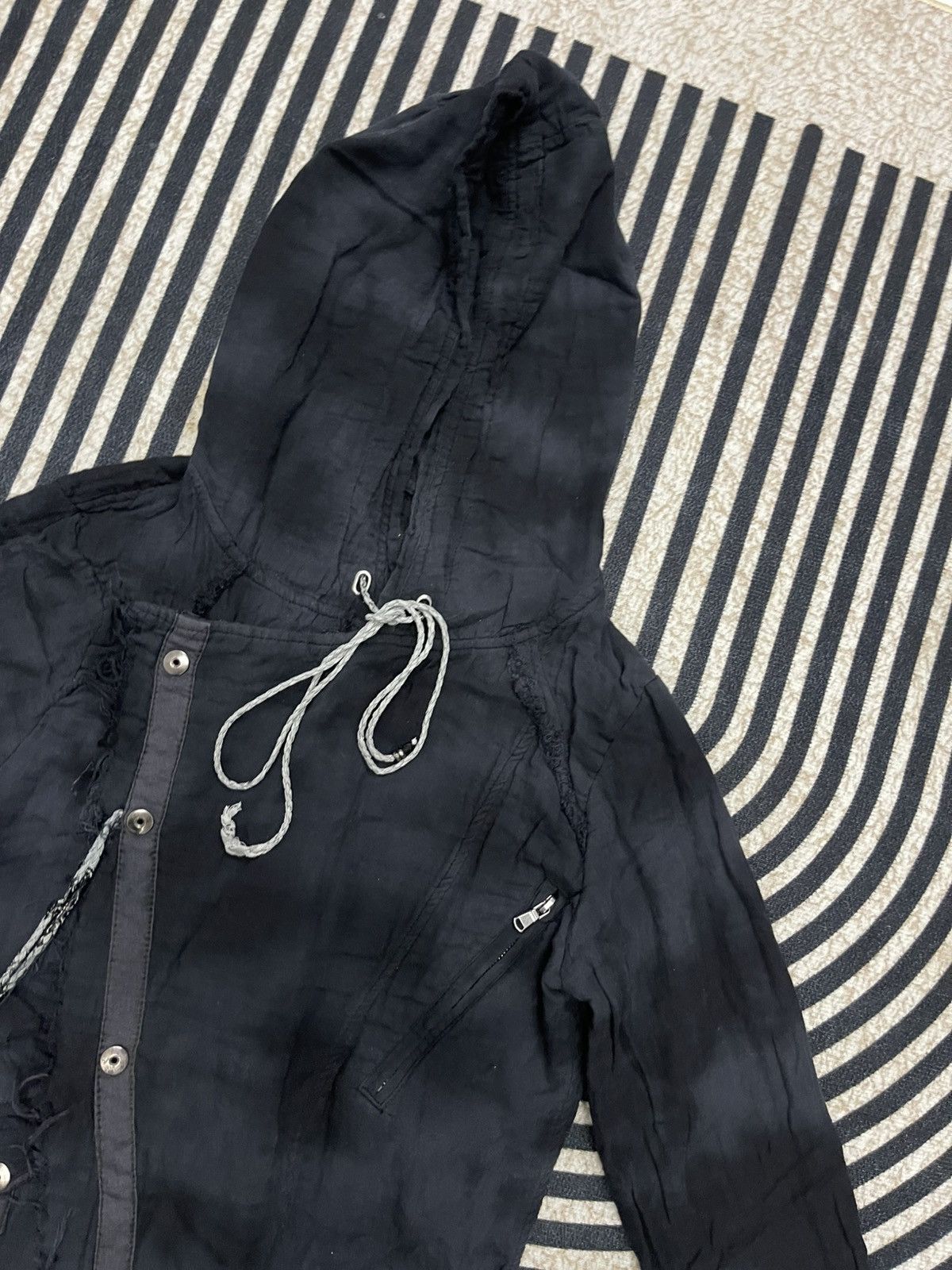 semanticdesign 2000s SEMANTIC DESIGN ASYMMETRICAL GRUNGE LONG HOOD JACKET Size US S / EU 44-46 / 1 - 6 Thumbnail
