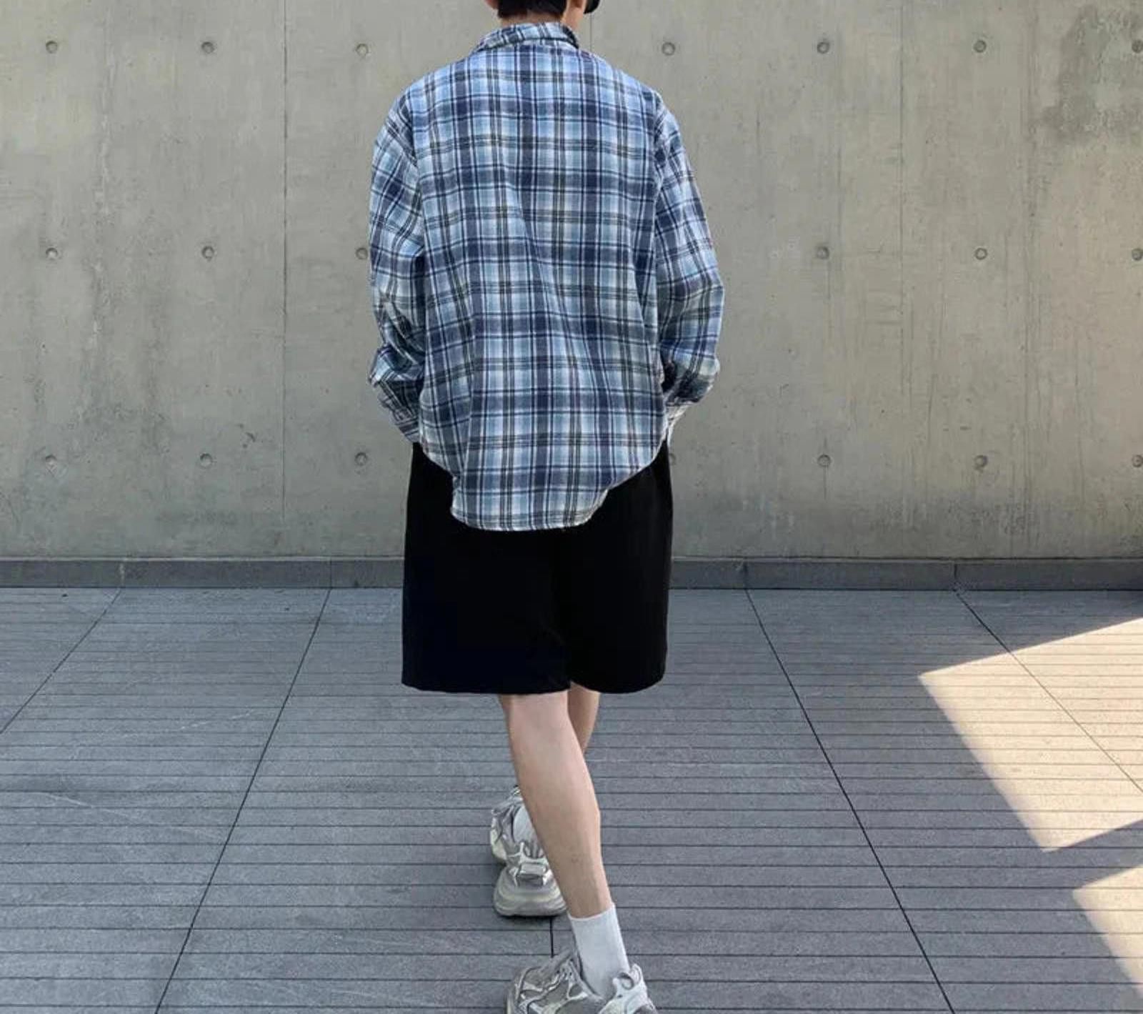 Flannel Retro Plaid Long Sleeved Shirt Size US M / EU 48-50 / 2 - 4 Thumbnail