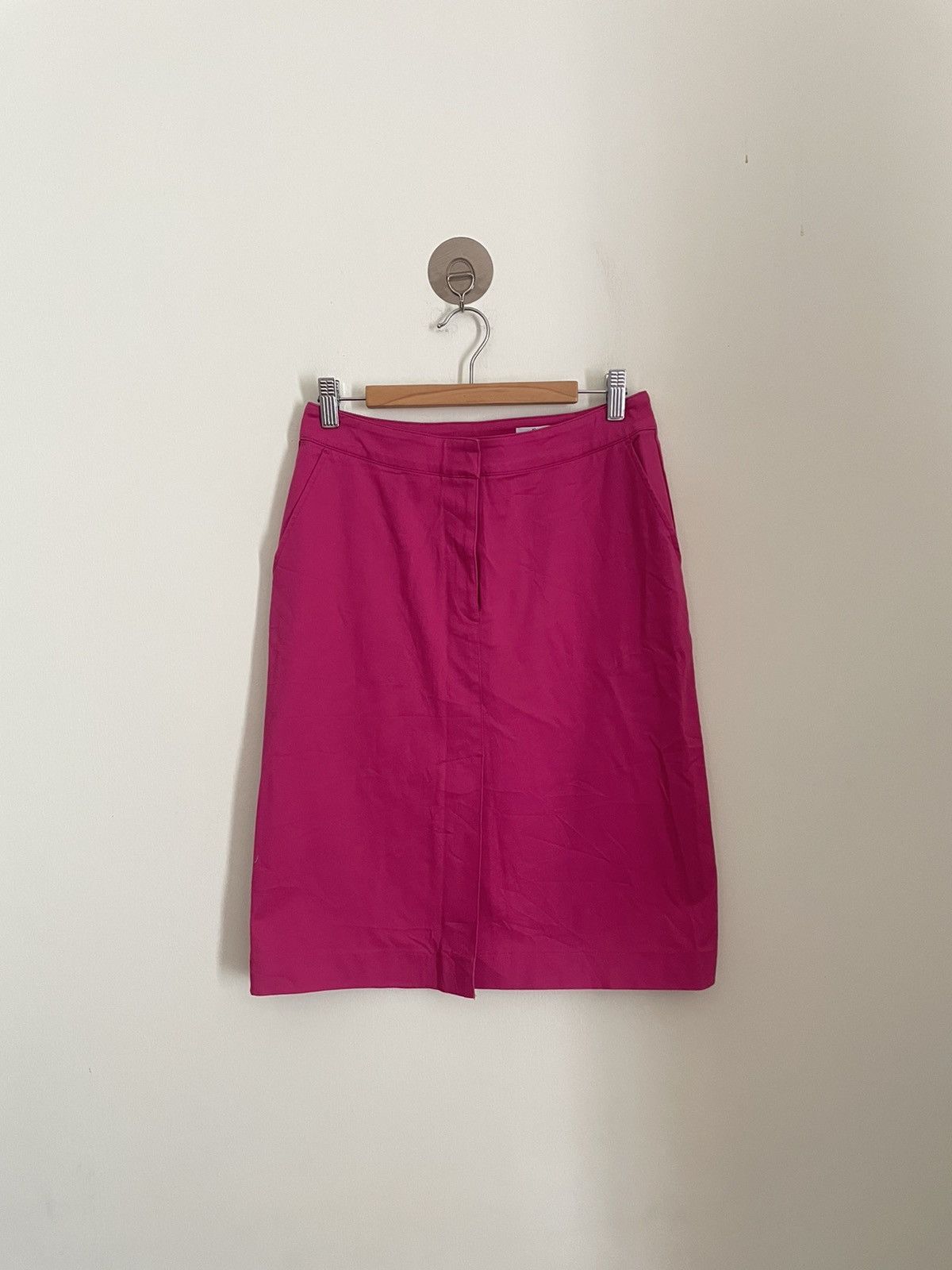 Lacoste Lacoste Pink Midi Skirt Size 28" / US 6 / IT 42 - 2 Thumbnail