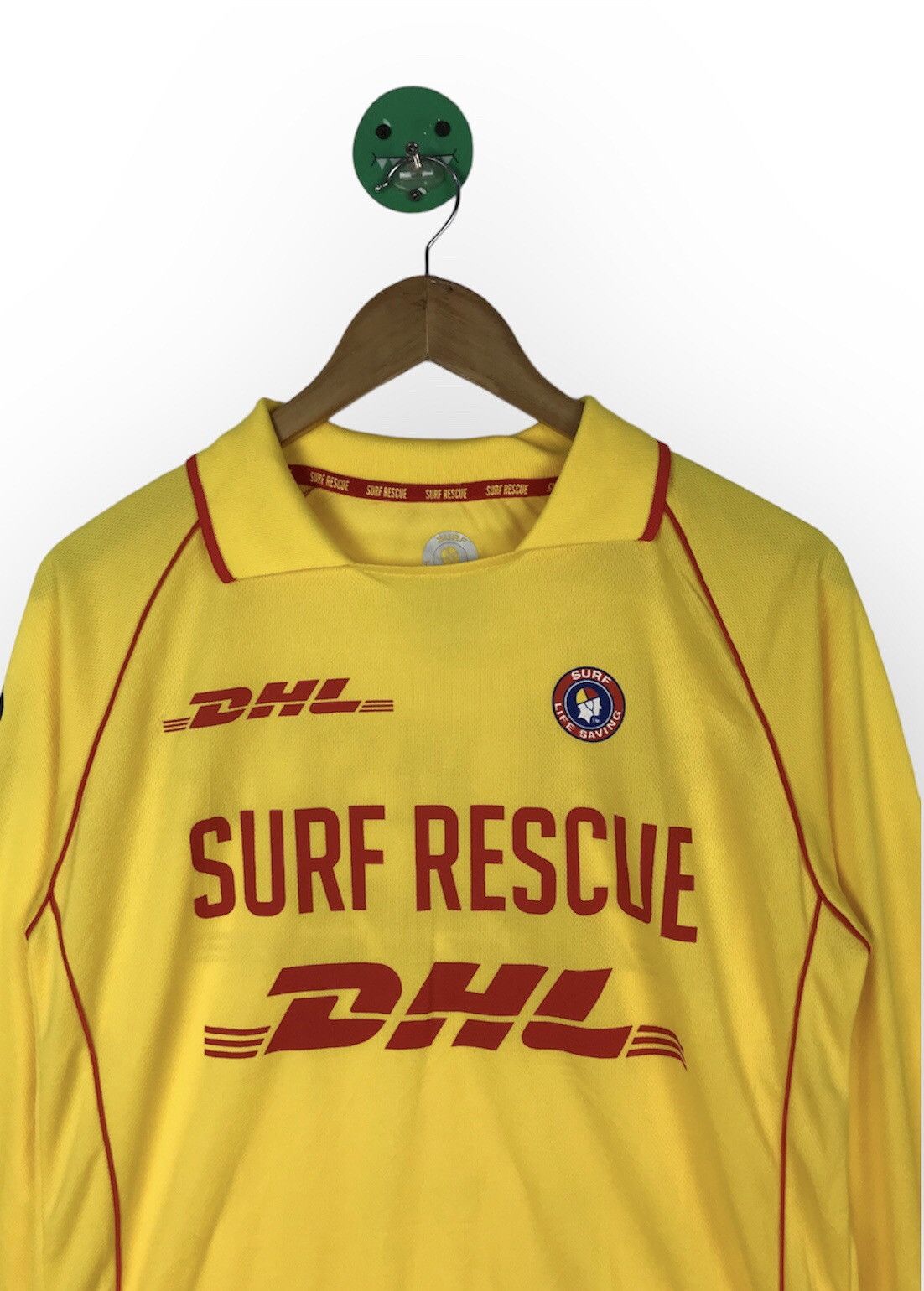 DHL Dhl Surf Rescue Long Sleeve Jersey Yellow Colour Size US M / EU 48-50 / 2 - 2 Thumbnail