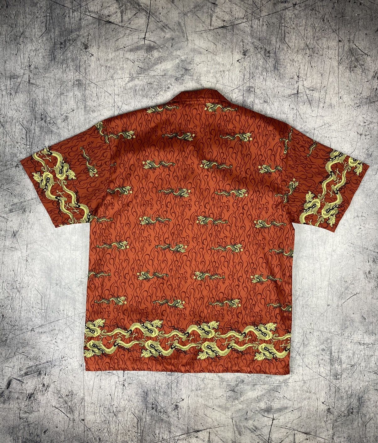 Japanese Brand × No Fear × Vintage Vintage No Fear Japanese Style Dragon Print Shirt Size US M / EU 48-50 / 2 - 11 Thumbnail