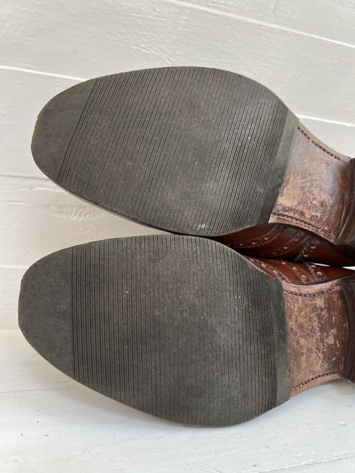 Church's Church's Burwood Wing-tip Sandalood Polished Binder England Size US 9 / EU 42 - 14 Thumbnail