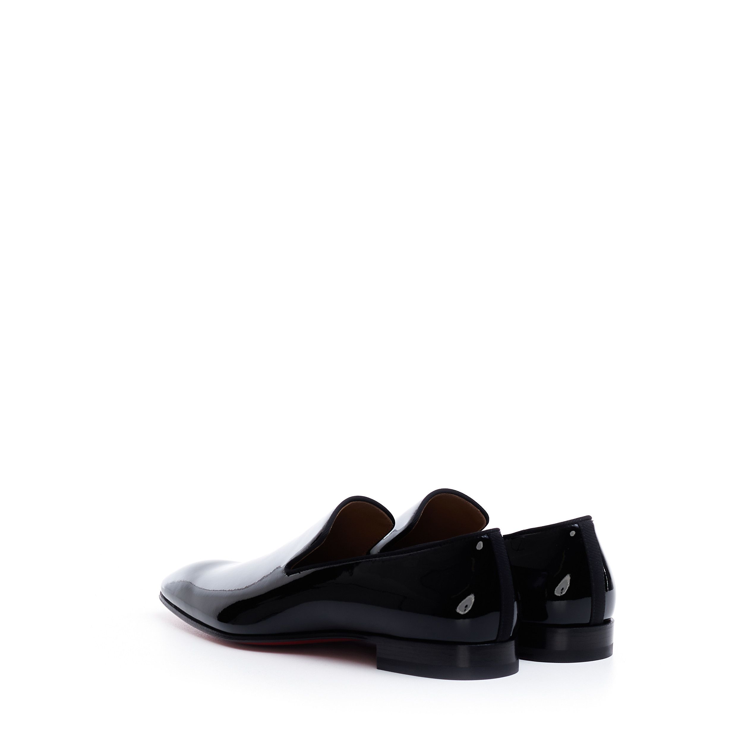 Christian Louboutin Black Patent Leather Dandelion Loafers Size US 6.5 / EU 39-40 - 5 Thumbnail