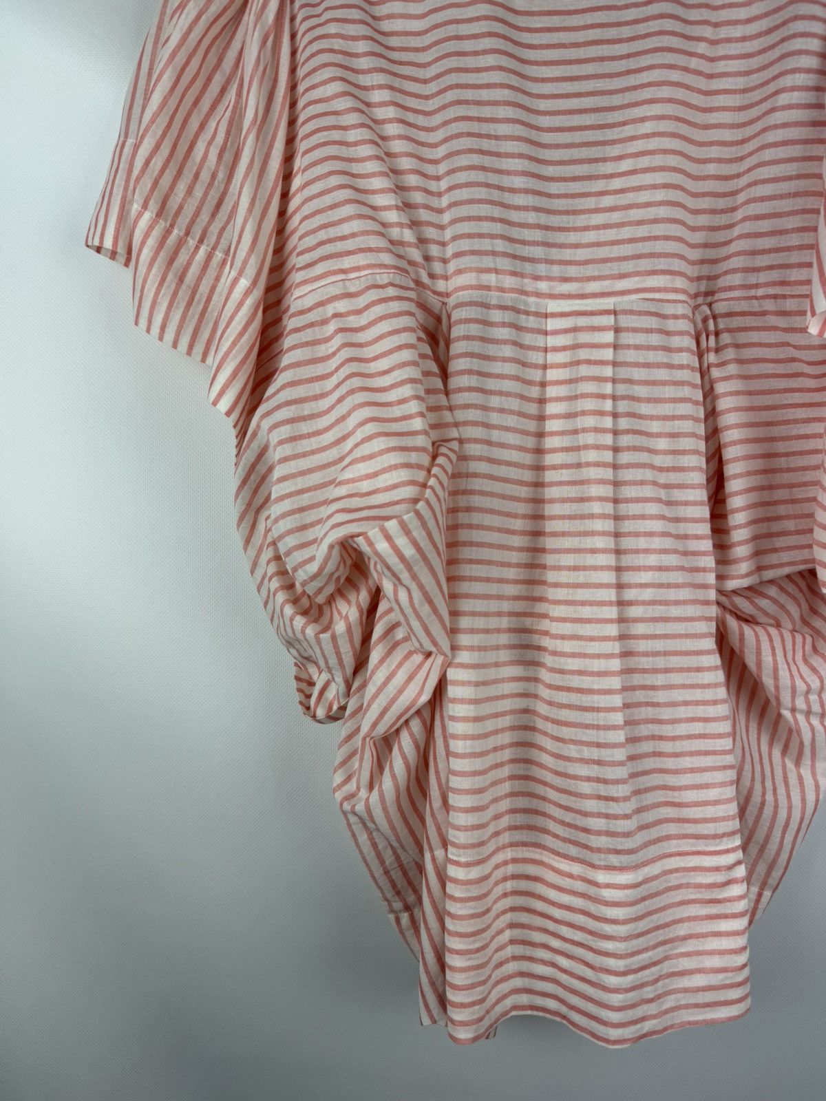 Bernhard Willhelm Bernhard Willhelm Striped Avant-Garde Button Up Shirt Tunic Size ONE SIZE - 20 Thumbnail