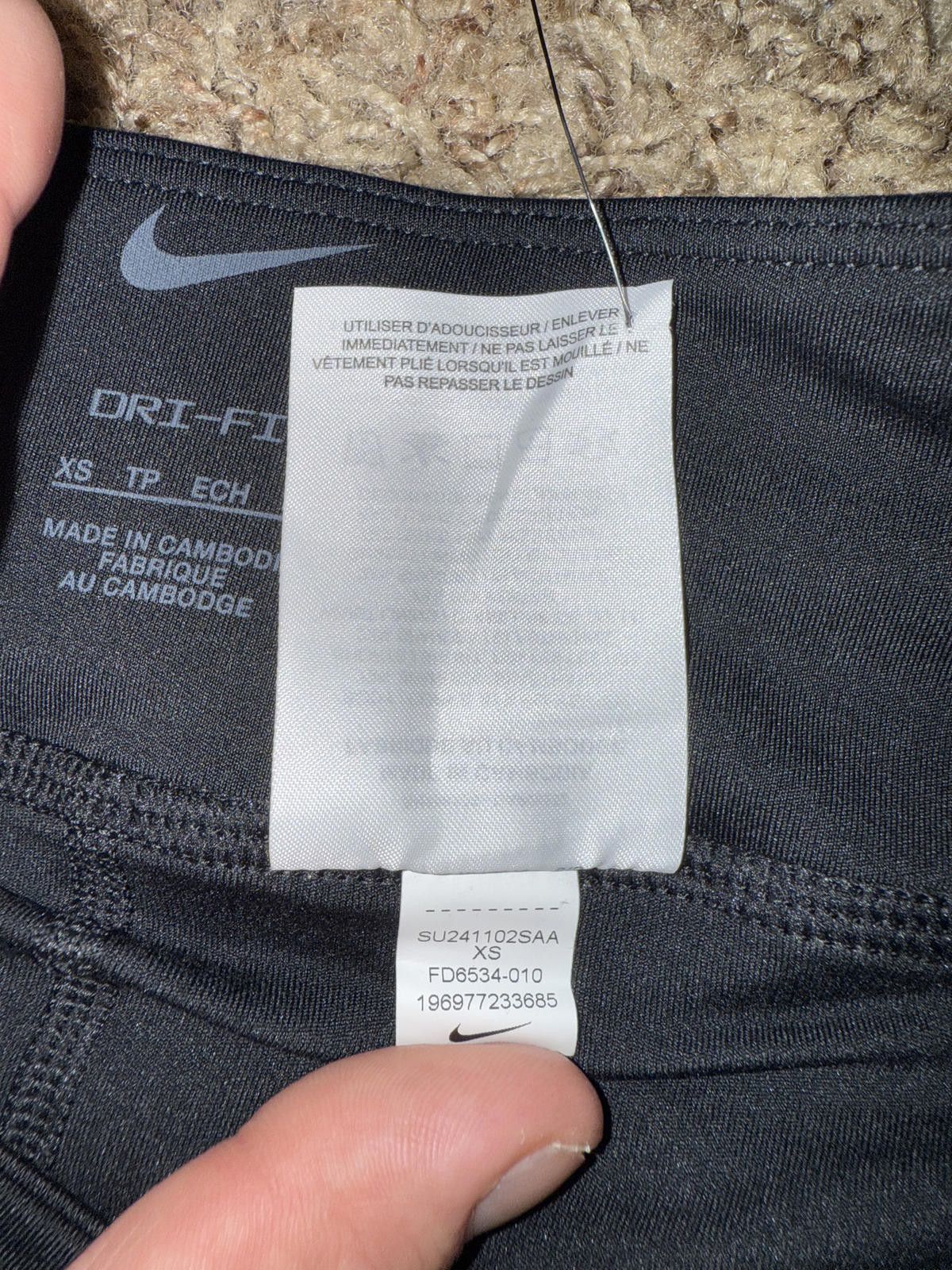 Nike Nike Dri-Fit Advantage Regular Pleated Tennis Skort Size 26" / US 2 / IT 38 - 2 Thumbnail