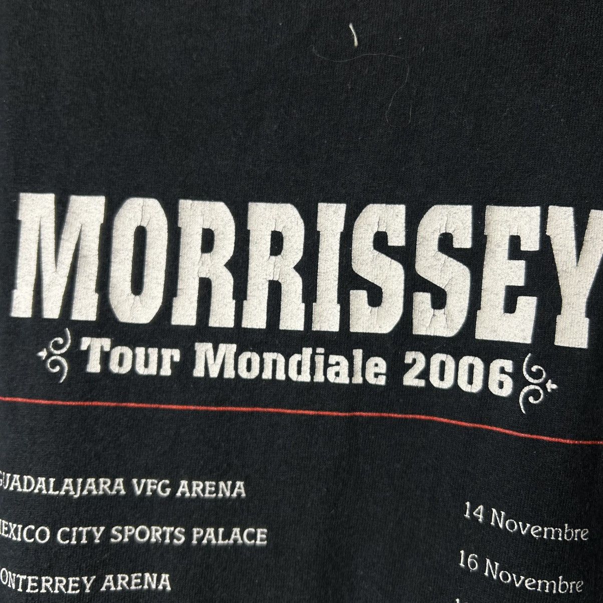 Band Tees Vintage Morrissey 2006 Mondial Tour Big Logo Rock Band tee Size US M / EU 48-50 / 2 - 10 Thumbnail