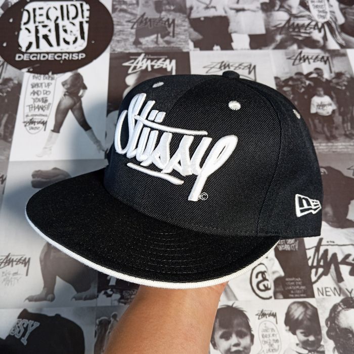 Stussy Fitted Hat vintage stussy | Grailed