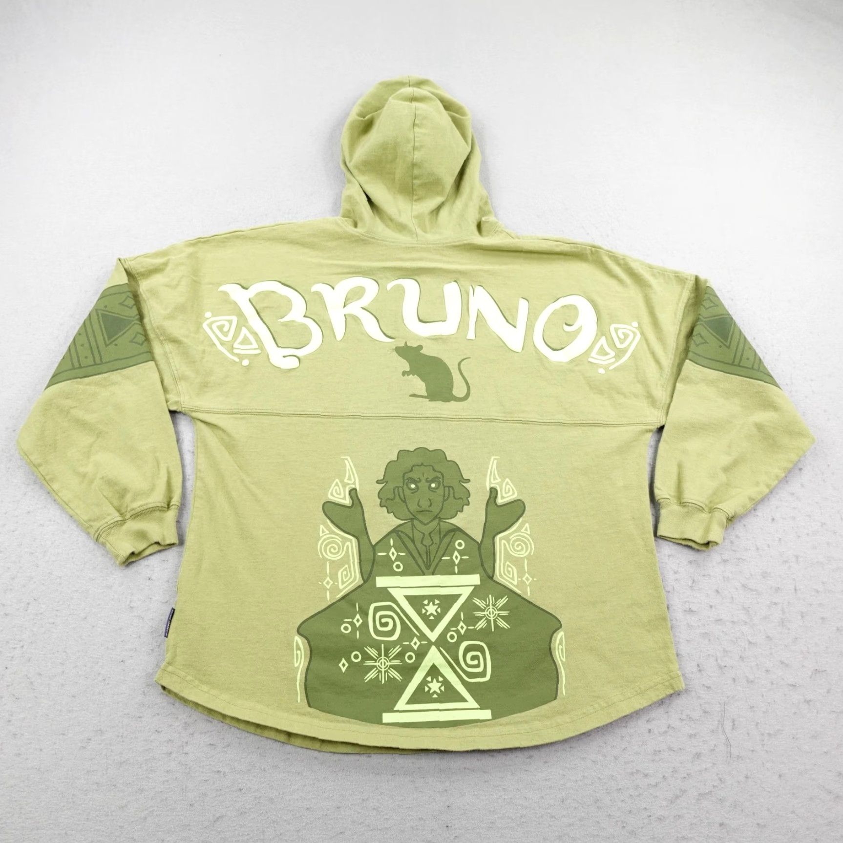 Disney Disney Hoodie M Encanto Bruno Spirit Jersey Hooded Shirt Green Pullover Mens Size US M / EU 48-50 / 2 - 5 Thumbnail