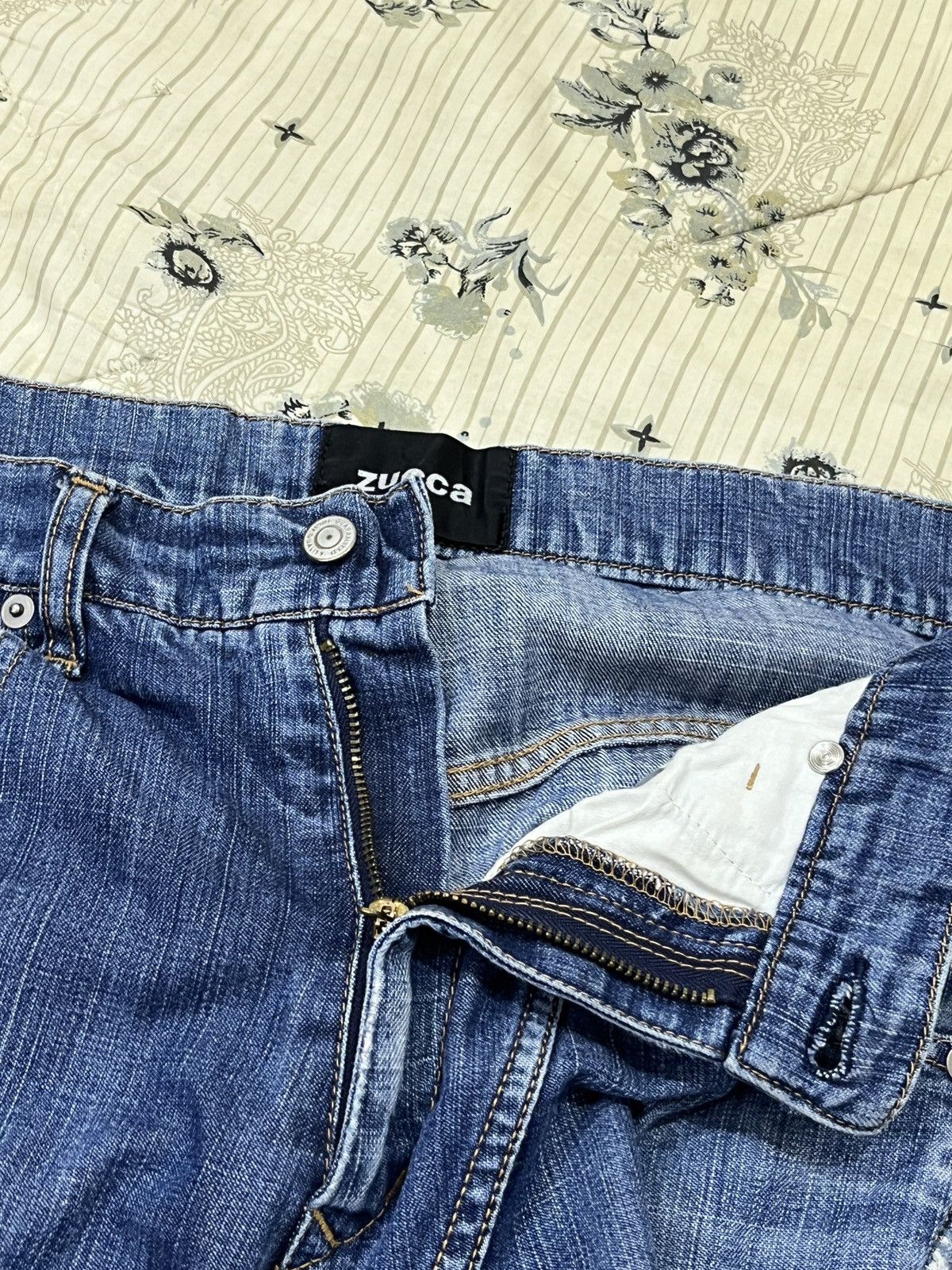 Issey Miyake 🔥🔥🔥HYPE ZUCCA DENIM Size 30" / US 8 / IT 44 - 14 Thumbnail