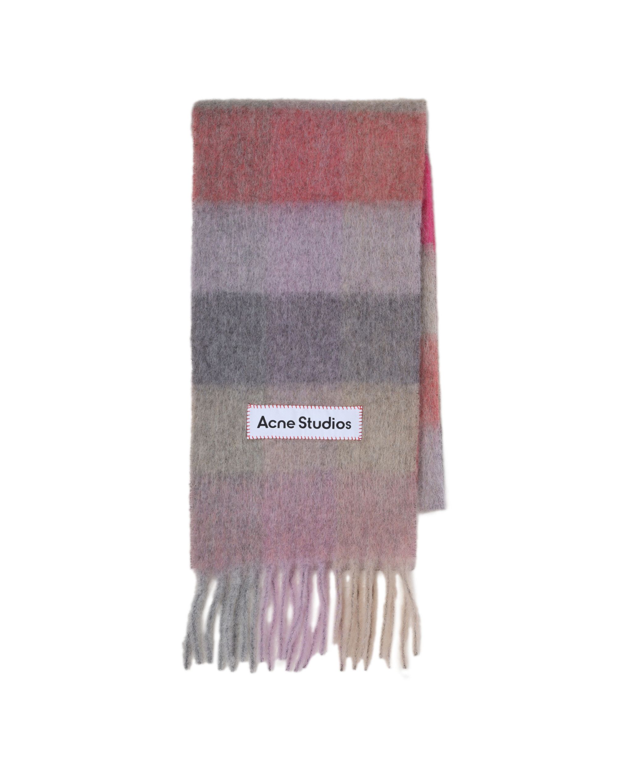 Acne Studios Acne Studios Ornament Logo Plaid Scarf Size ONE SIZE - 1 Thumbnail
