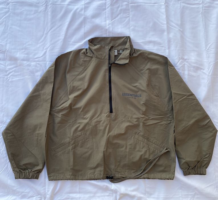 Fear of God Fear of God Essentials Half Zip Track Jacket | Grailed