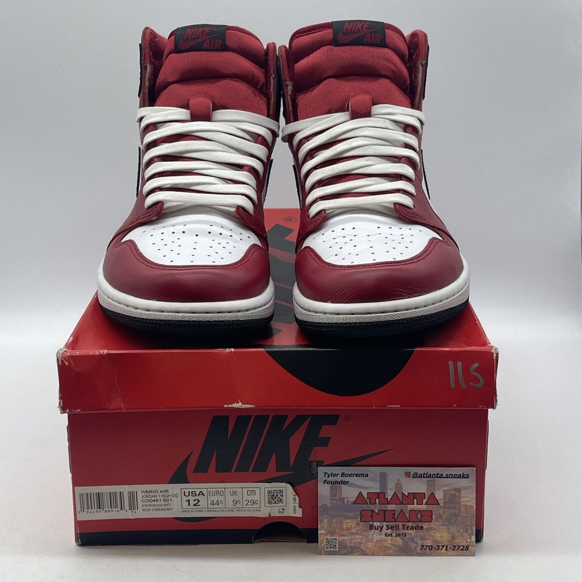 Jordan Brand Air Jordan 1 satin red Size US 12 / IT 42 - 2 Thumbnail