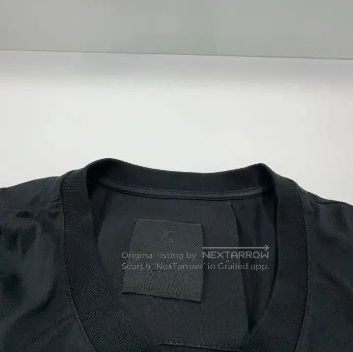 Givenchy Givenchy SS22 Logo Embroidery Solid Short Sleeve T-shirt. Size US M / EU 48-50 / 2 - 1 Thumbnail