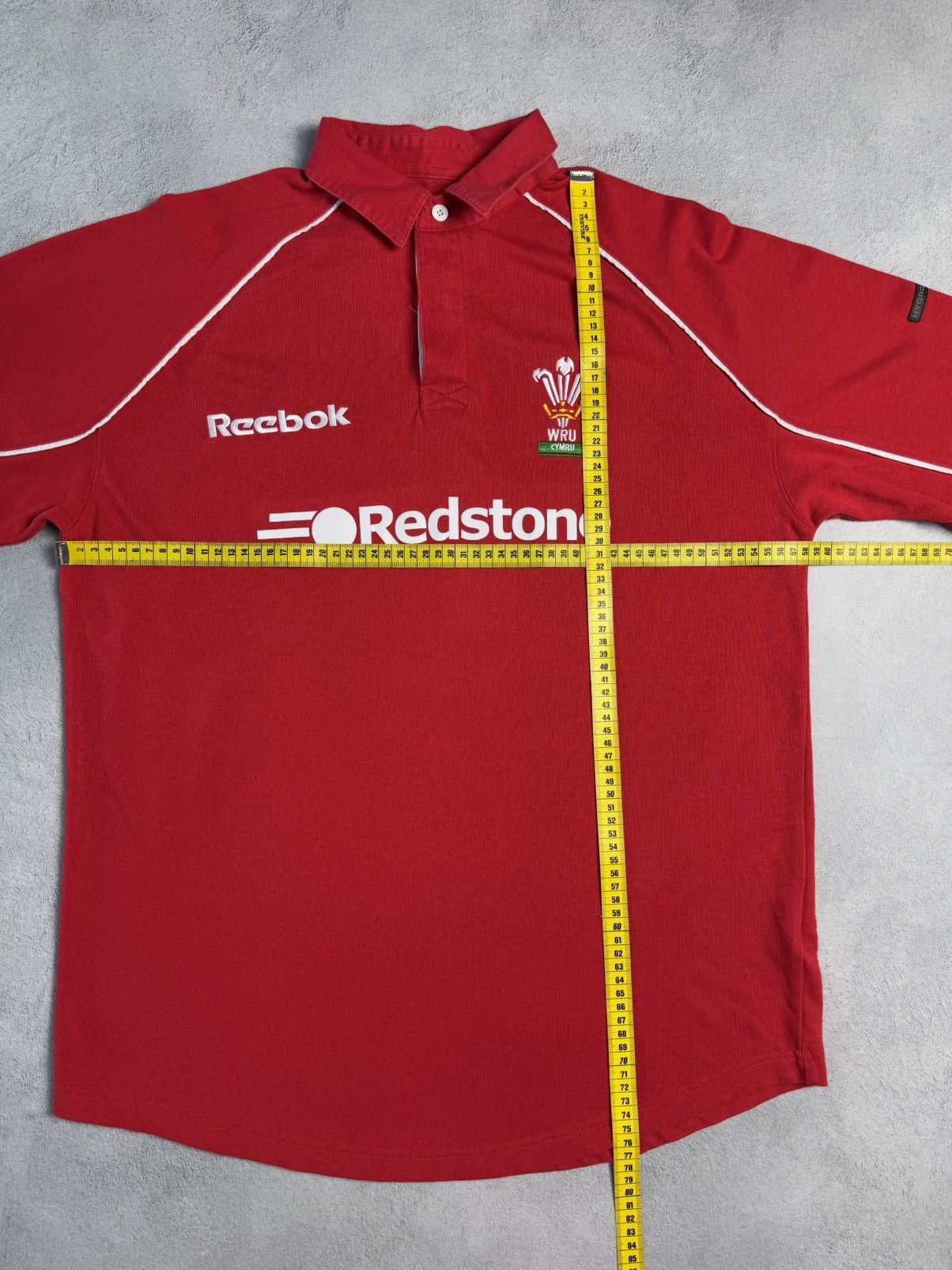 Reebok Wru Cymru Wales 2000 2001 Home Rugby Shirt Jersey Reebok Size US M / EU 48-50 / 2 - 15 Thumbnail