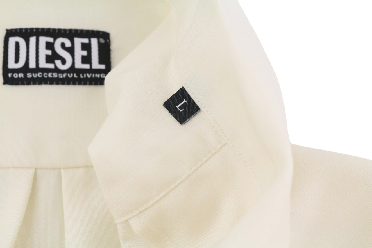 Diesel S-WOOLY L Wool Blend Notched Light 40538 Size US L / EU 52-54 / 3 - 10 Thumbnail