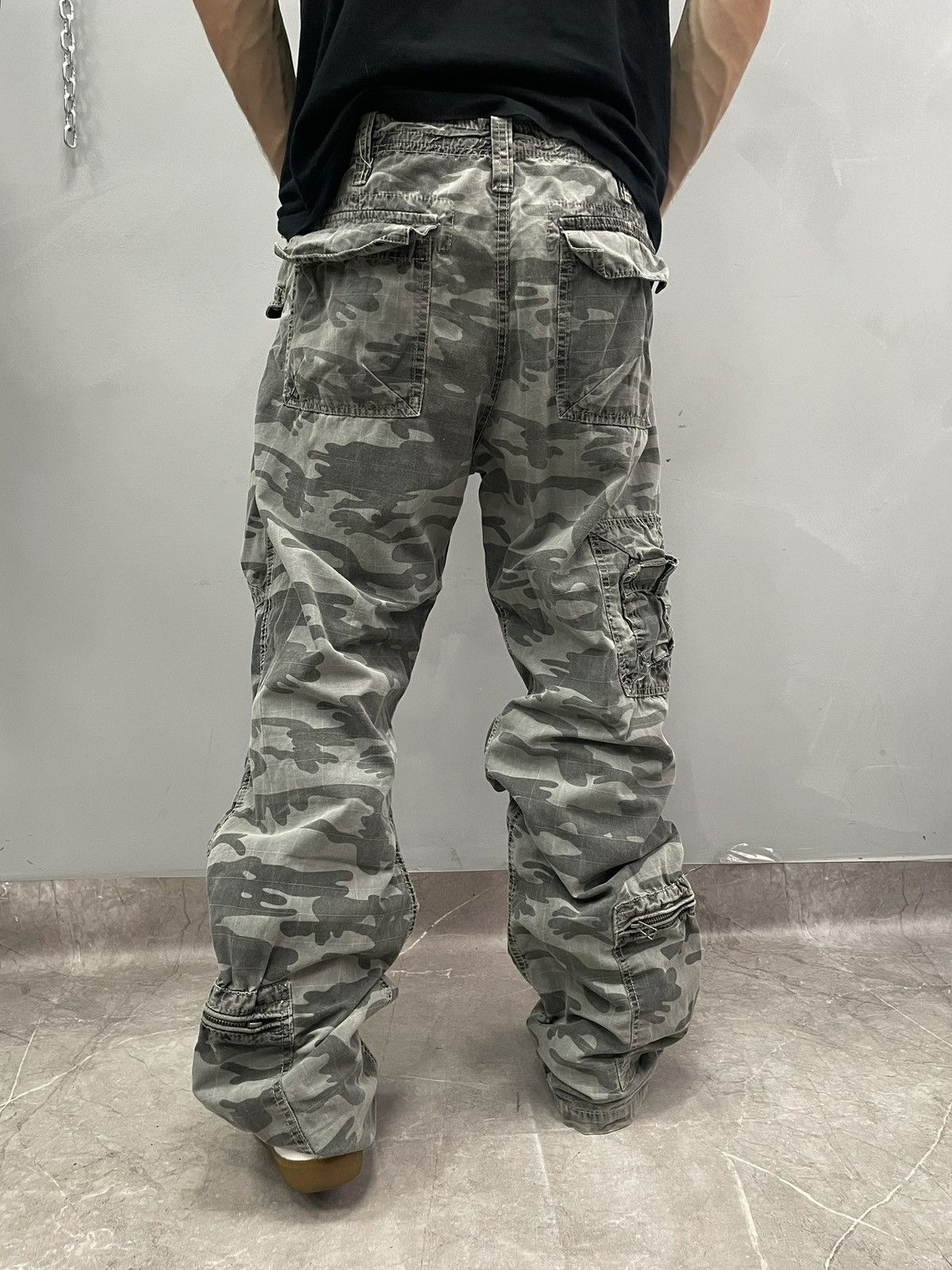 Junya Watanabe Japanese cargo zipper Junya watanabe style y2k pants rare Size US 34 / EU 50 - 9 Thumbnail
