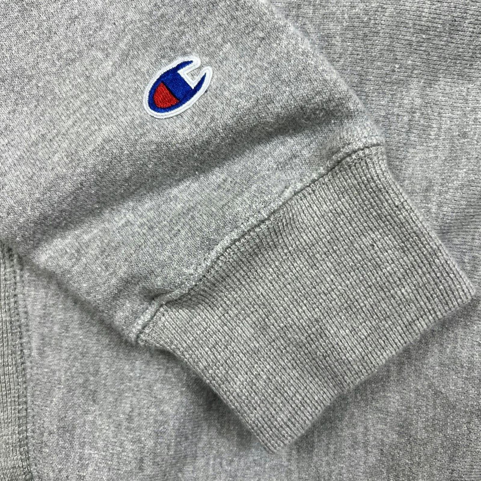 Champion × Vintage Champion Hoodie Medium Reverse Weave Hooded Sweatshirt Size M / US 6-8 / IT 42-44 - 4 Thumbnail