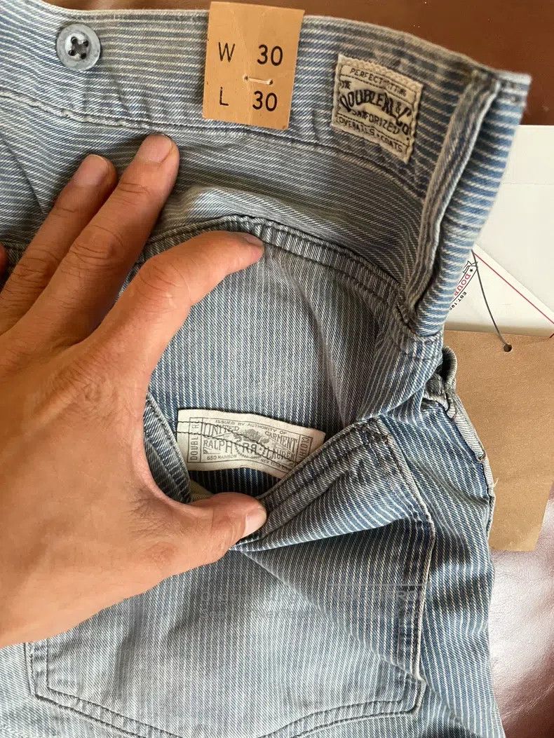 RRL Ralph Lauren RRL Ralph Lauren Patchwork striped pants, work pants, jean Size US 32 / EU 48 - 7 Thumbnail