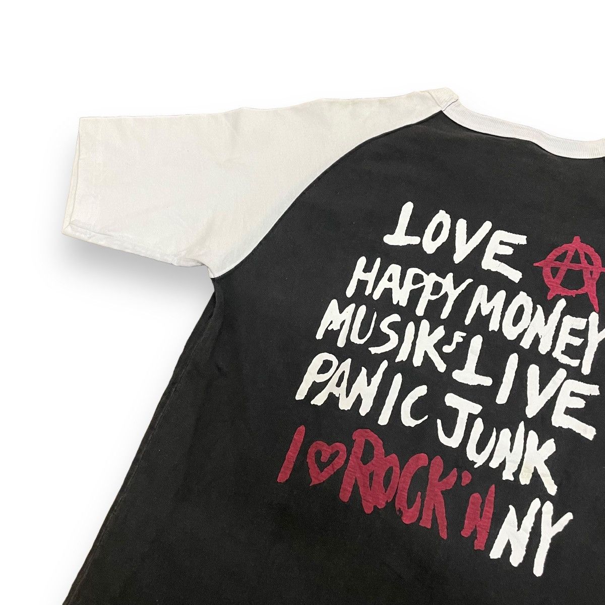 Seditionaries 🇯🇵 D.F.F DOCALME FORTY FIVE ANARCHY WORDING TSHIRT Size US M / EU 48-50 / 2 - 4 Thumbnail